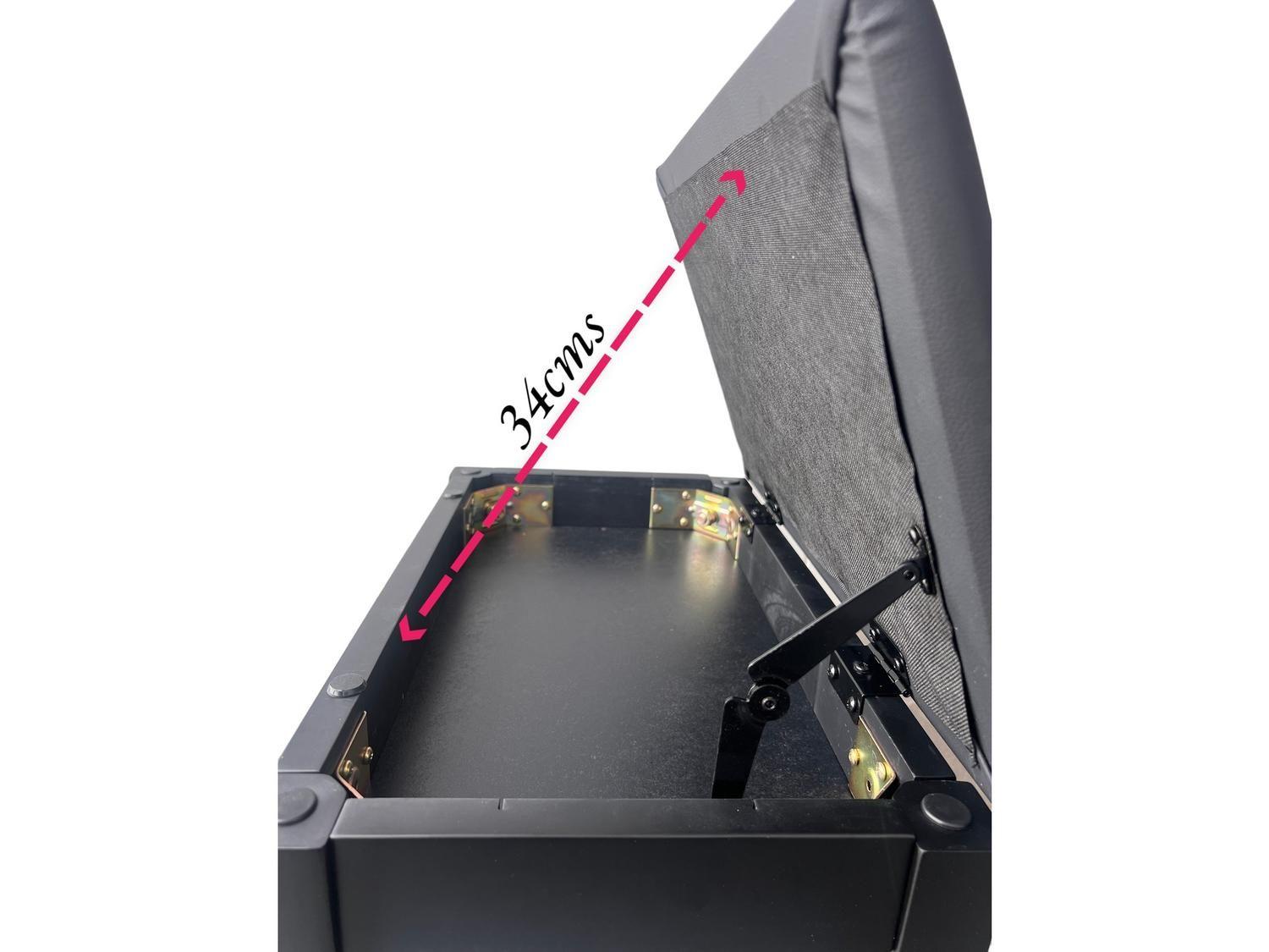 Taburete para Piano con Cajón-6