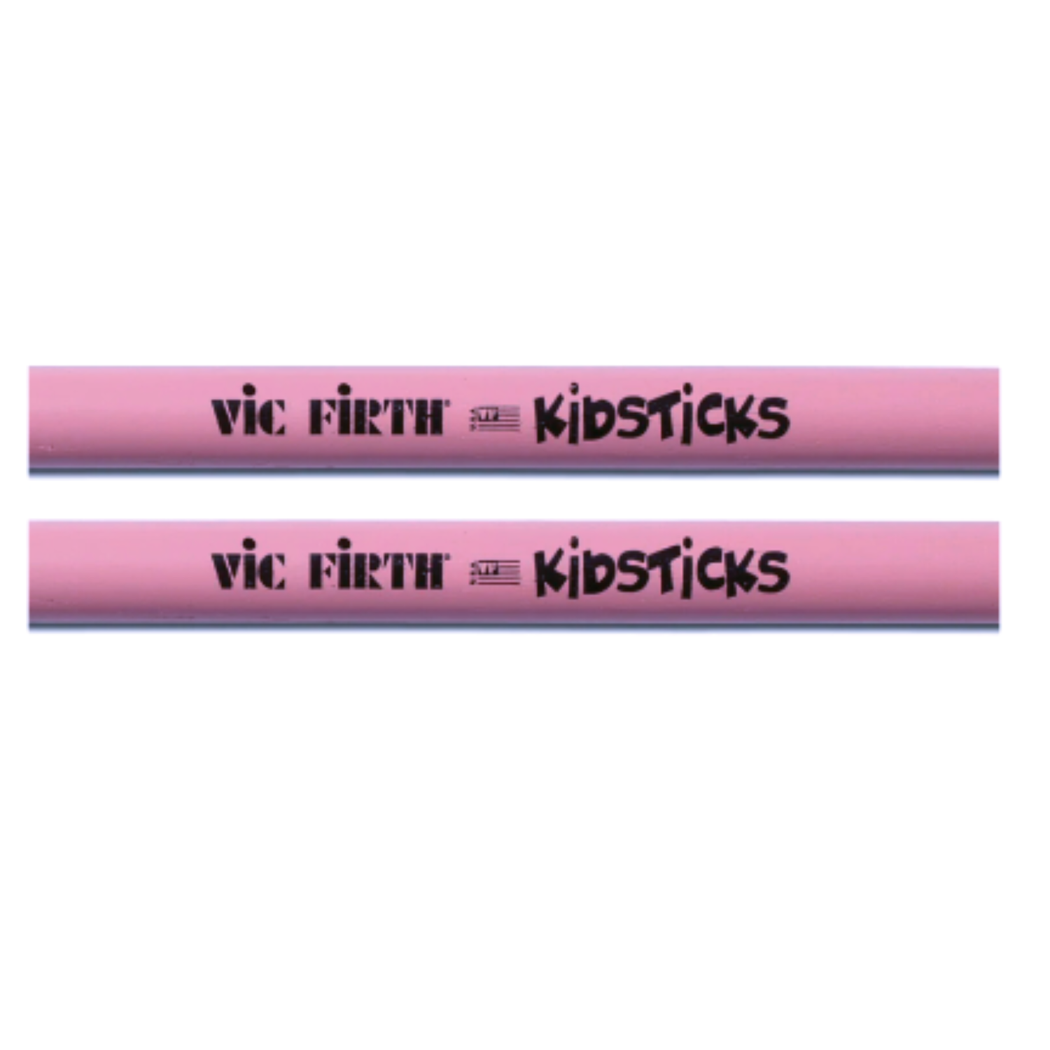 Baquetas Vic Firth Kidsticks Rosa para Niños Madera-2