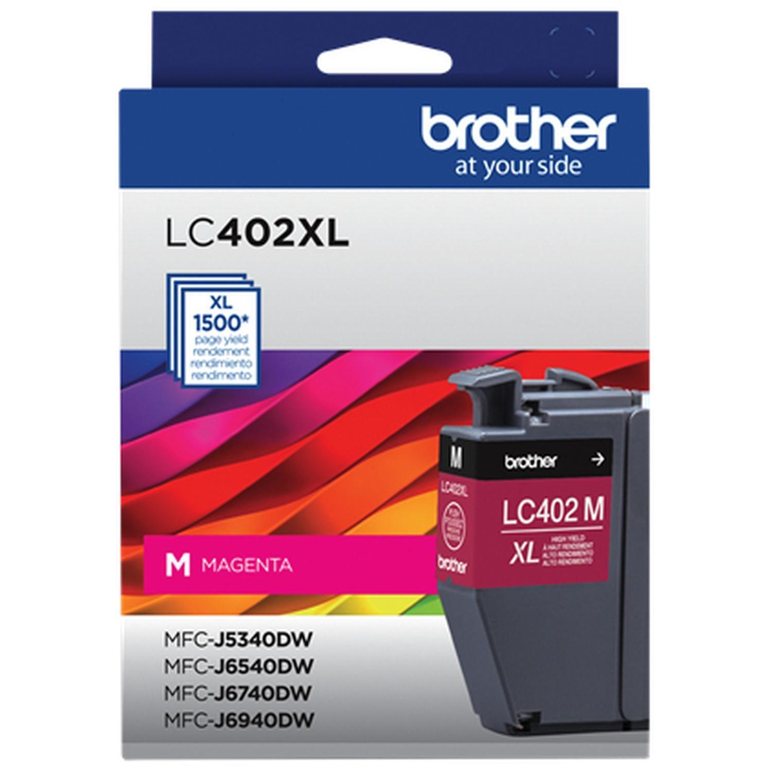 Cartucho Tinta Brother LC402XLMS J6740DW Magenta-0