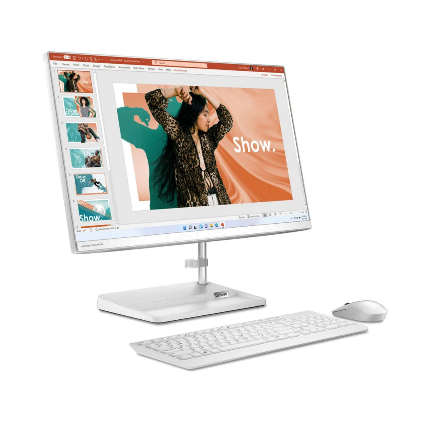 All in One IdeaCentre 3 AMD Ryzen 7 Win11 Home 16GB 512GB 23.8"-3