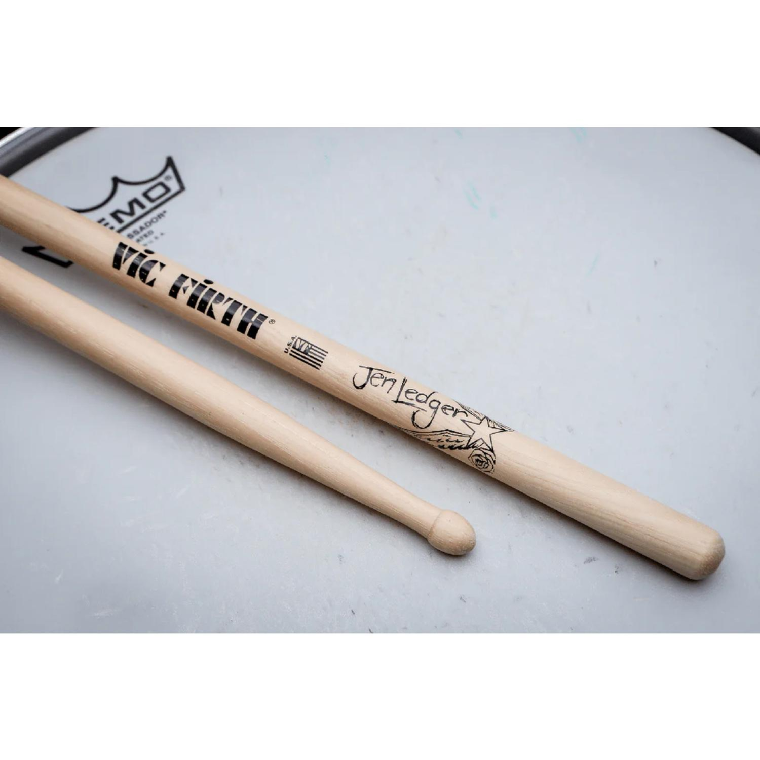 Baquetas Batería Serie Autografiados/Jen Ledger Vic Firth-4