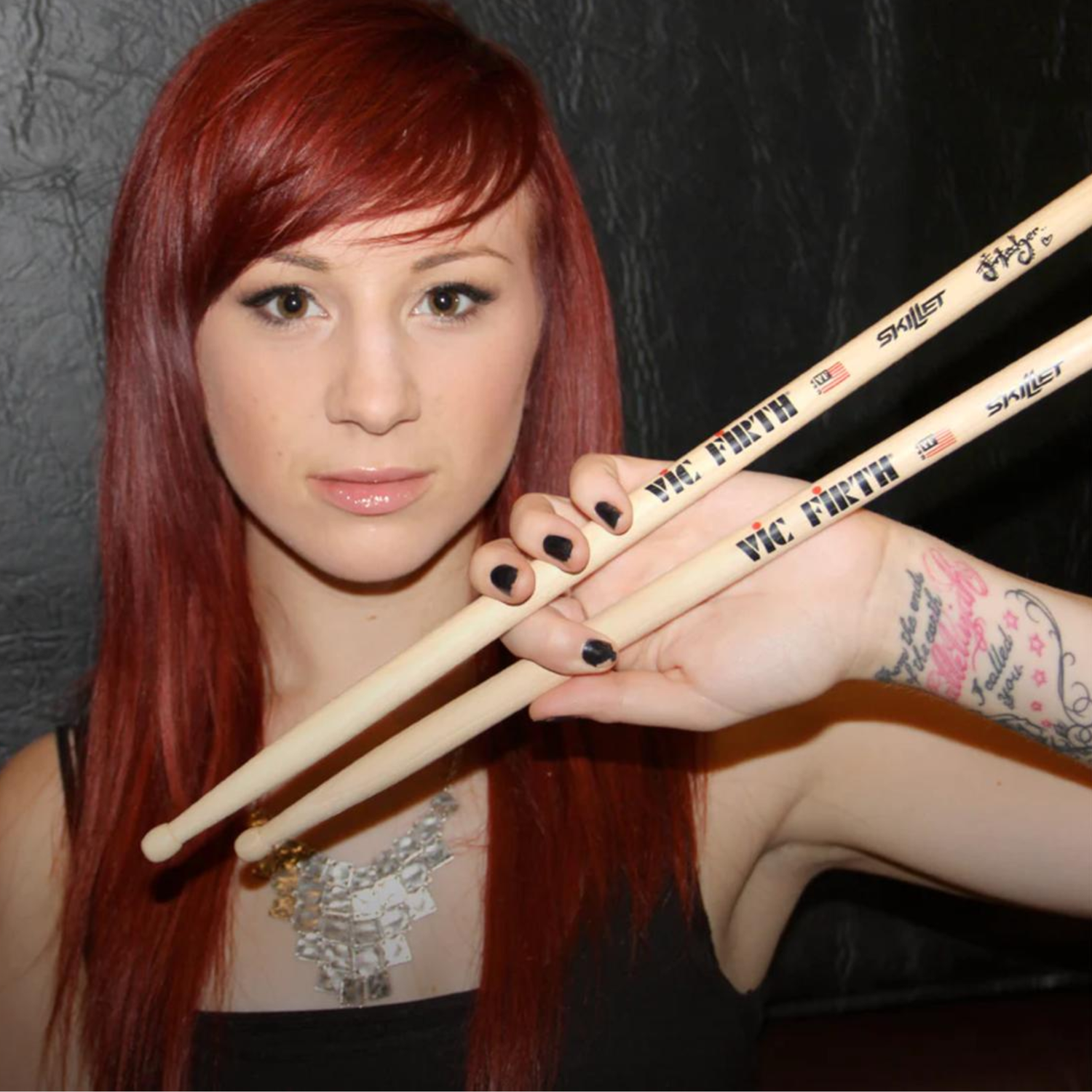 Baquetas Jen Ledger Serie Signature Vic Firth 16,5"-2
