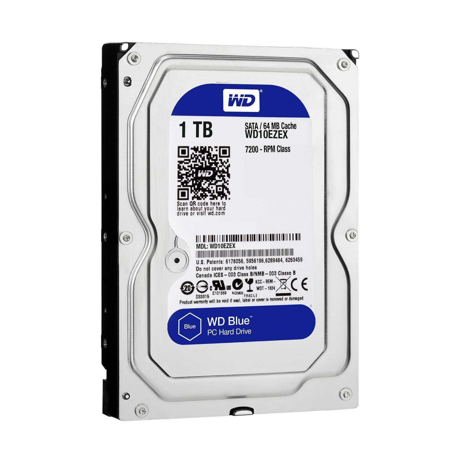 Disco Duro Interno WD Blue PC Desktop 1TB 3.5"-2