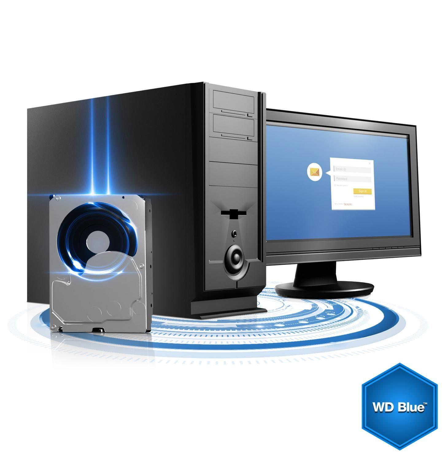Disco Duro Interno WD Blue PC Desktop 1TB 3.5"-5