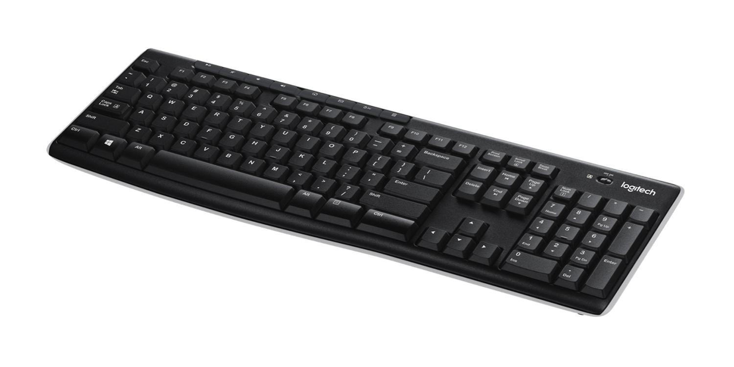Teclado Inalámbrico K270 Español Negro-4