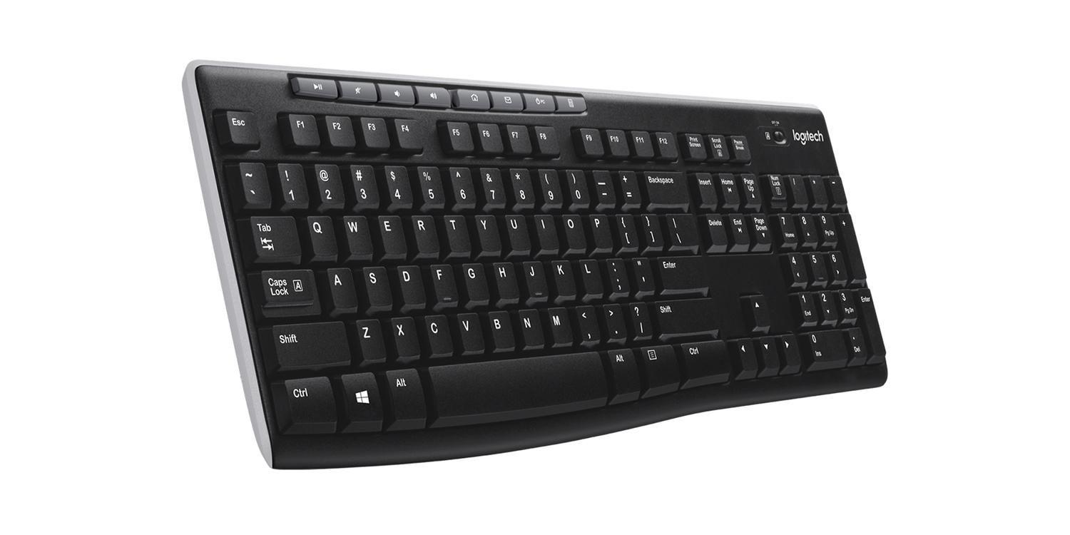 Teclado Inalámbrico K270 Español Negro-1