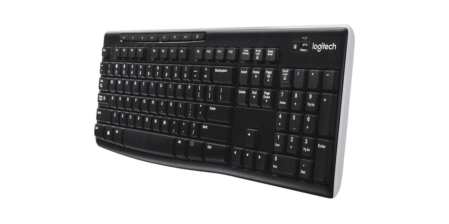 Teclado Inalámbrico K270 Español Negro-2