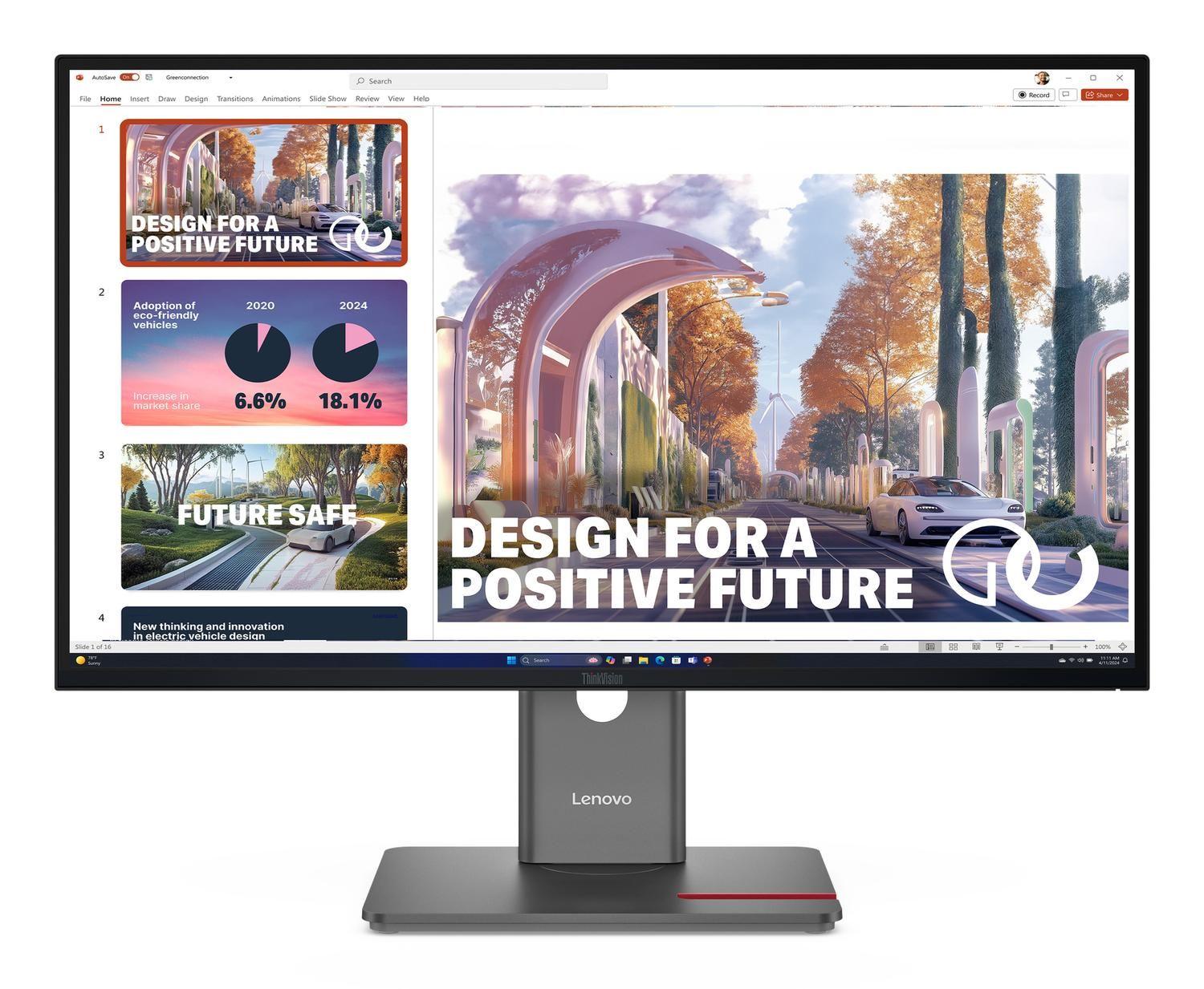 Monitor Lenovo ThinkVision P27QD-40 27" QHD IPS 120Hz-0