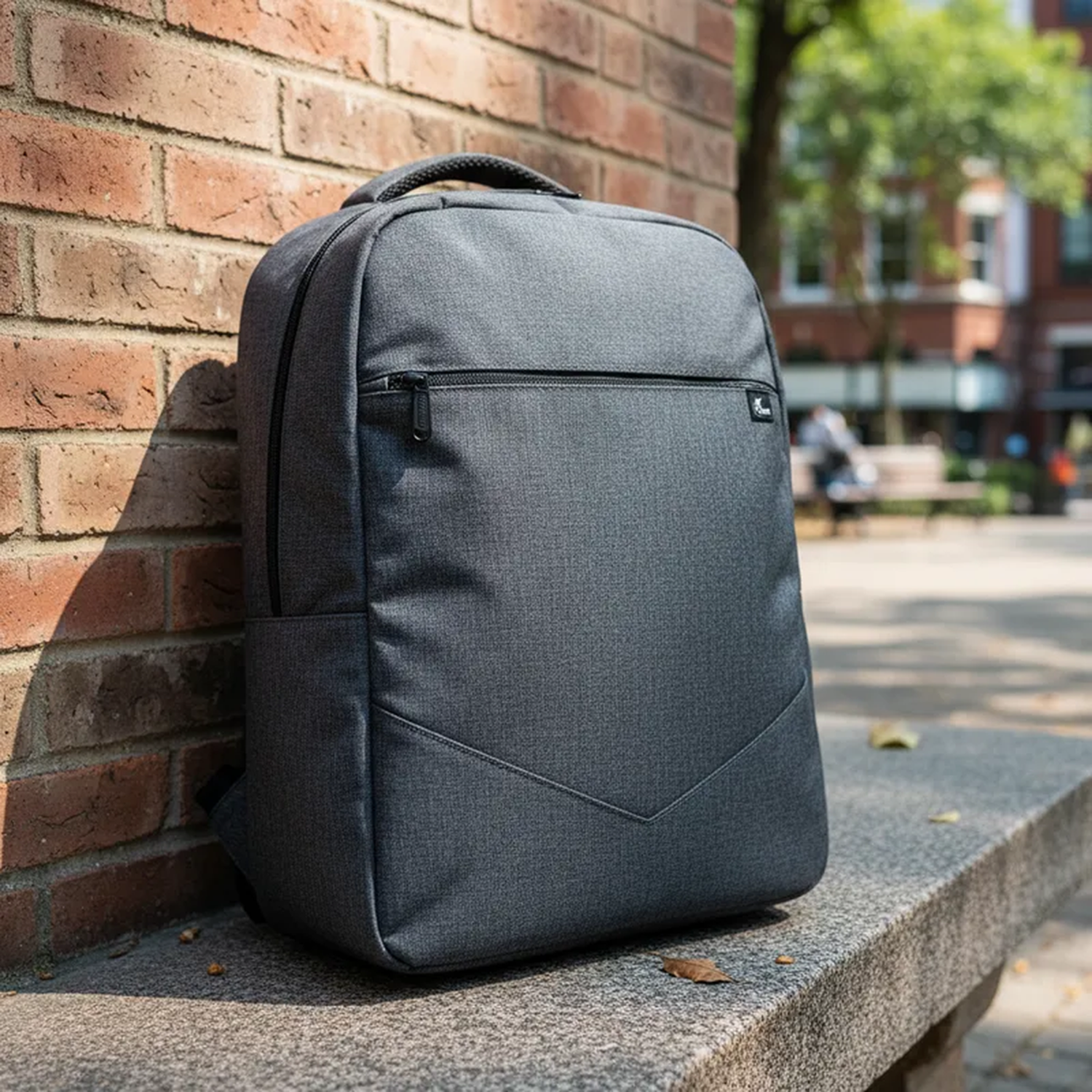 Mochila casual XTB-221 Gris-4