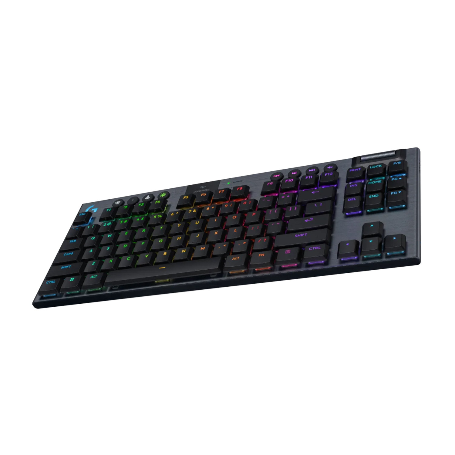 Teclado Gamer Inalámbrico Logitech G915 X TKL Negro-2