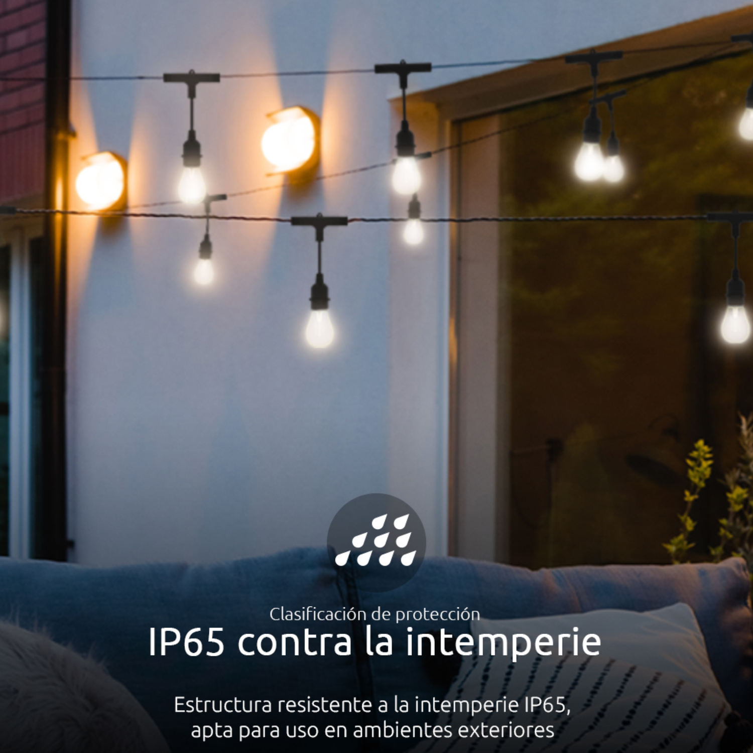 Guirnalda de Luces Inteligentes Wi-Fi Multicolor-6