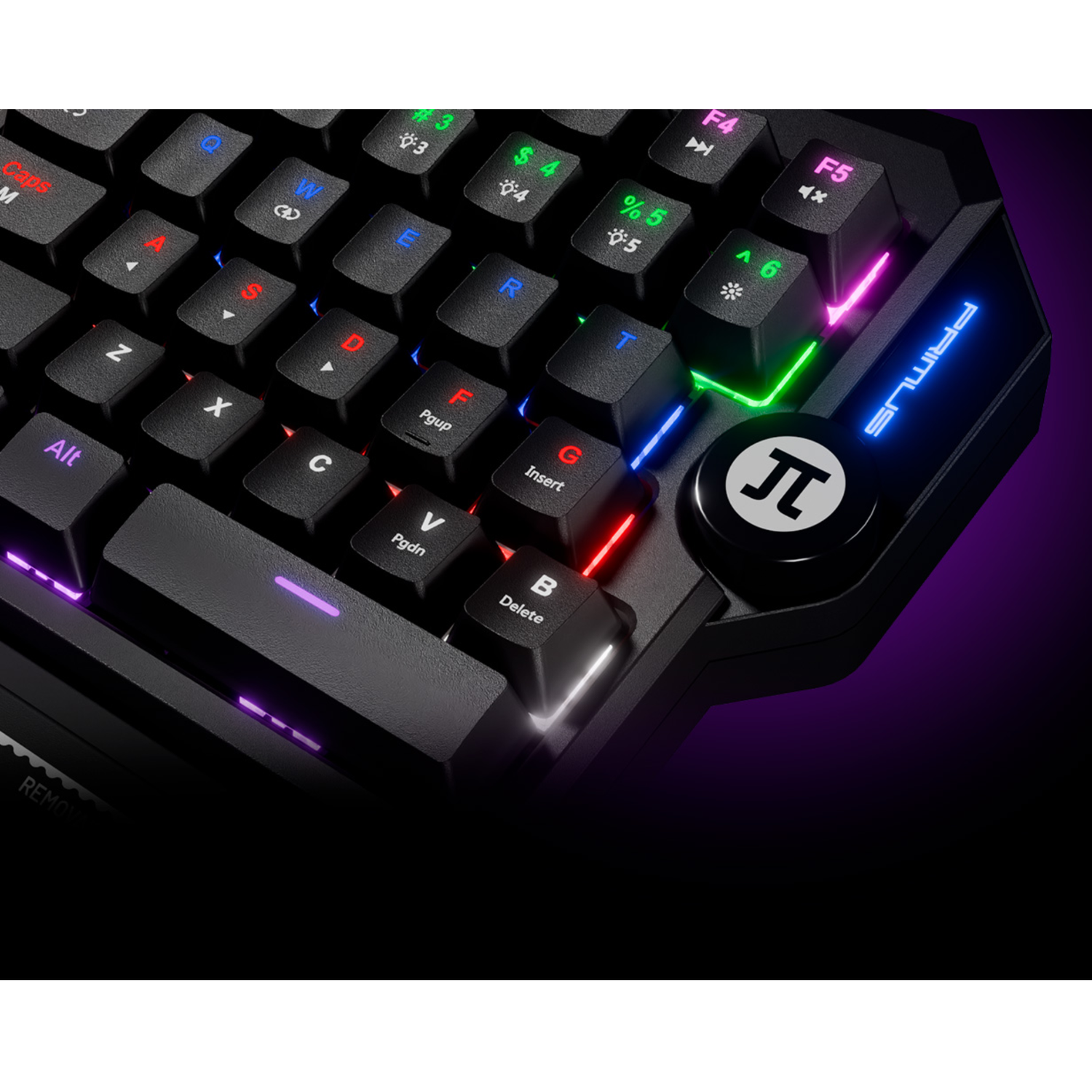 Teclado Mecánico Ballista41T Gamer Una Mano Negro-6
