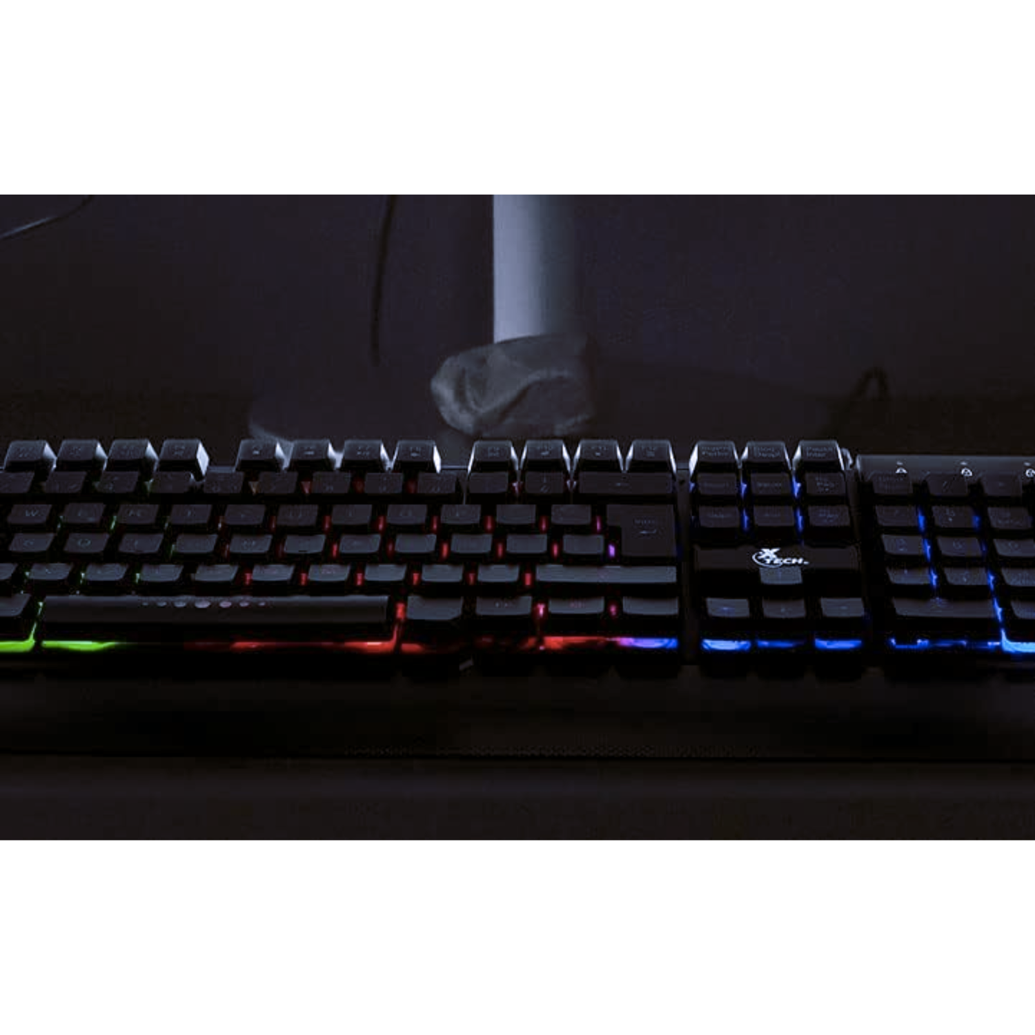 Teclado XTK-510S USB QWERTY Español Negro-2