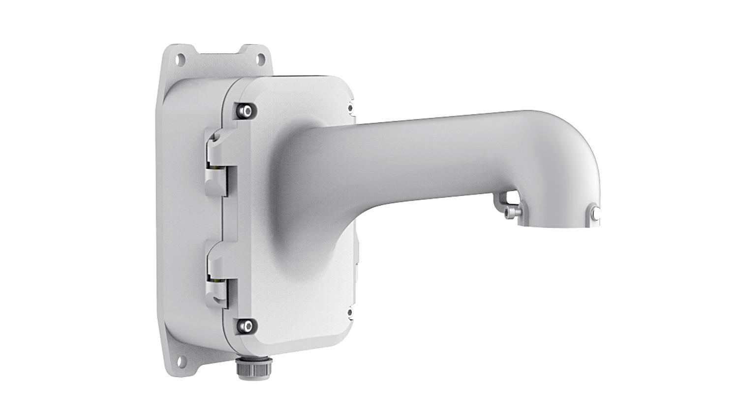 Brazo PTZ a muro con caja de conexiones instalable en pared-0