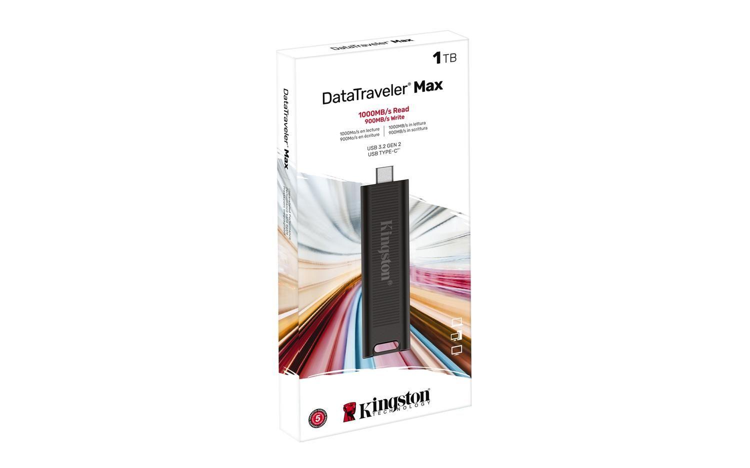 Pendrive DataTraveler Max USB 1 TB USB Tipo C 3.2 Gen 2-4