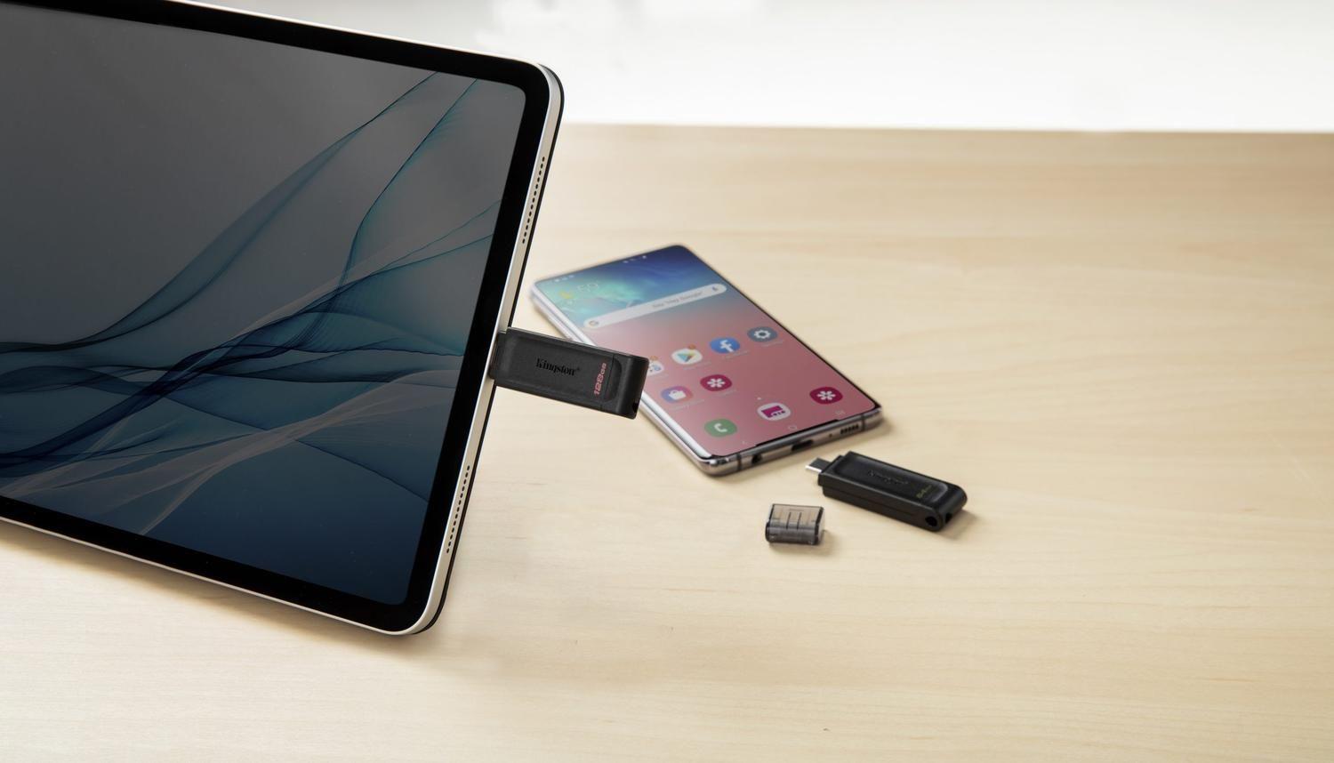 Pendrive Unidad Flash USB DataTraveler 70 128 GB USB Tipo C-7