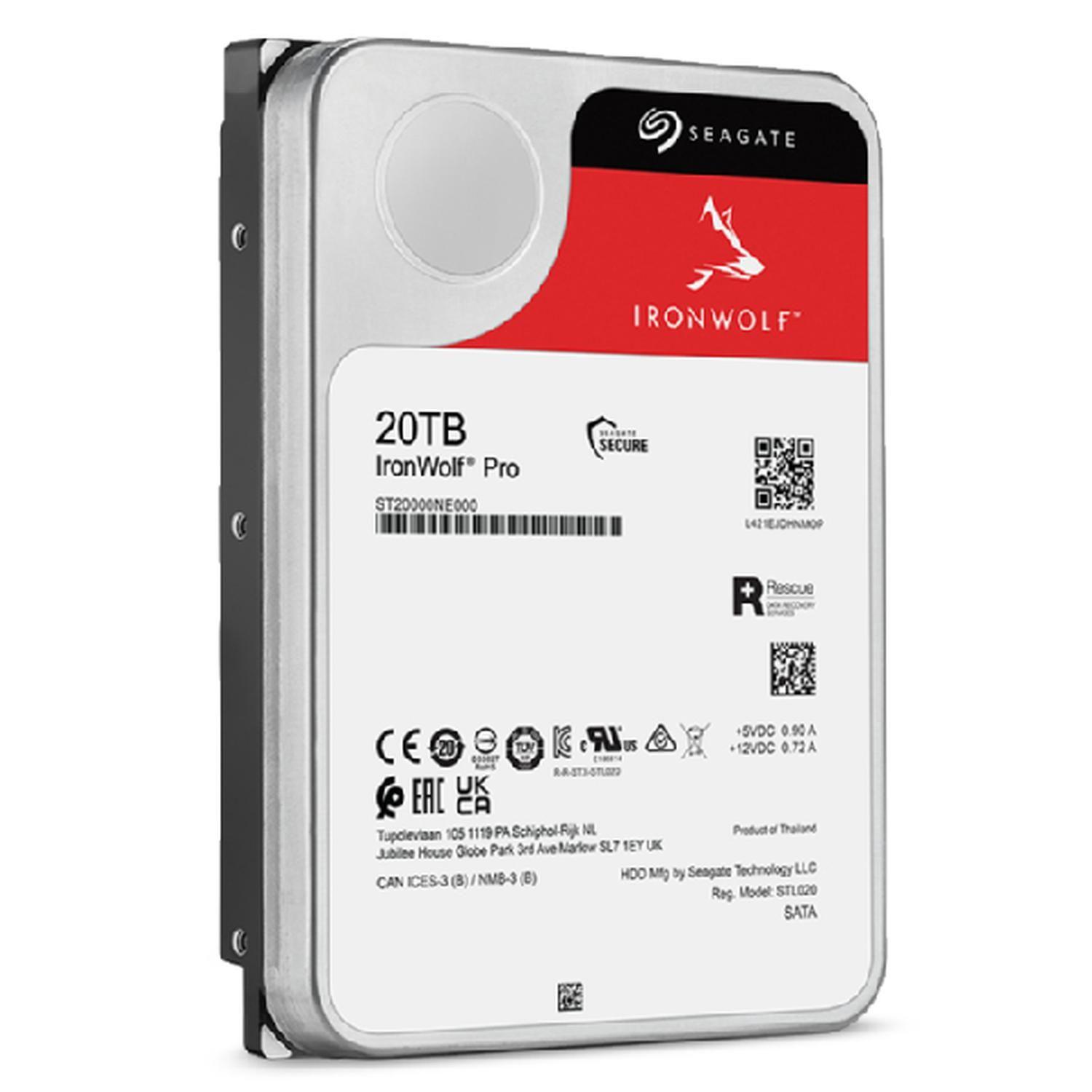 Disco Duro Interno Seagate IronWolf Pro 20TB 3.5"-5