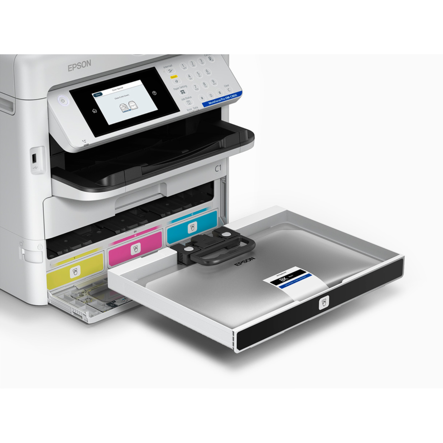 Impresora Multifuncional Color Epson WorkForce Pro EM-C800 WiFi-3