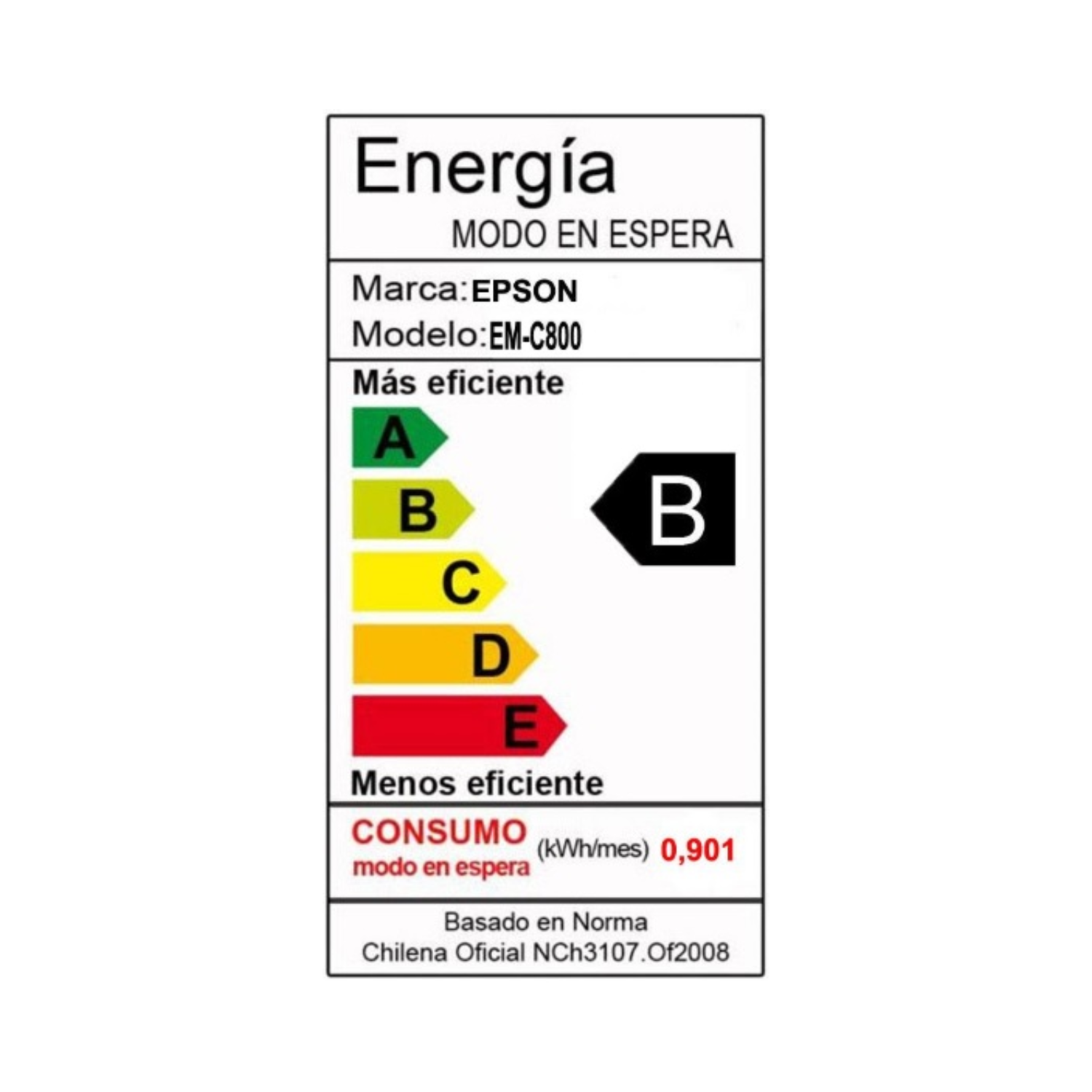 Impresora Multifuncional Color Epson WorkForce Pro EM-C800 WiFi-7