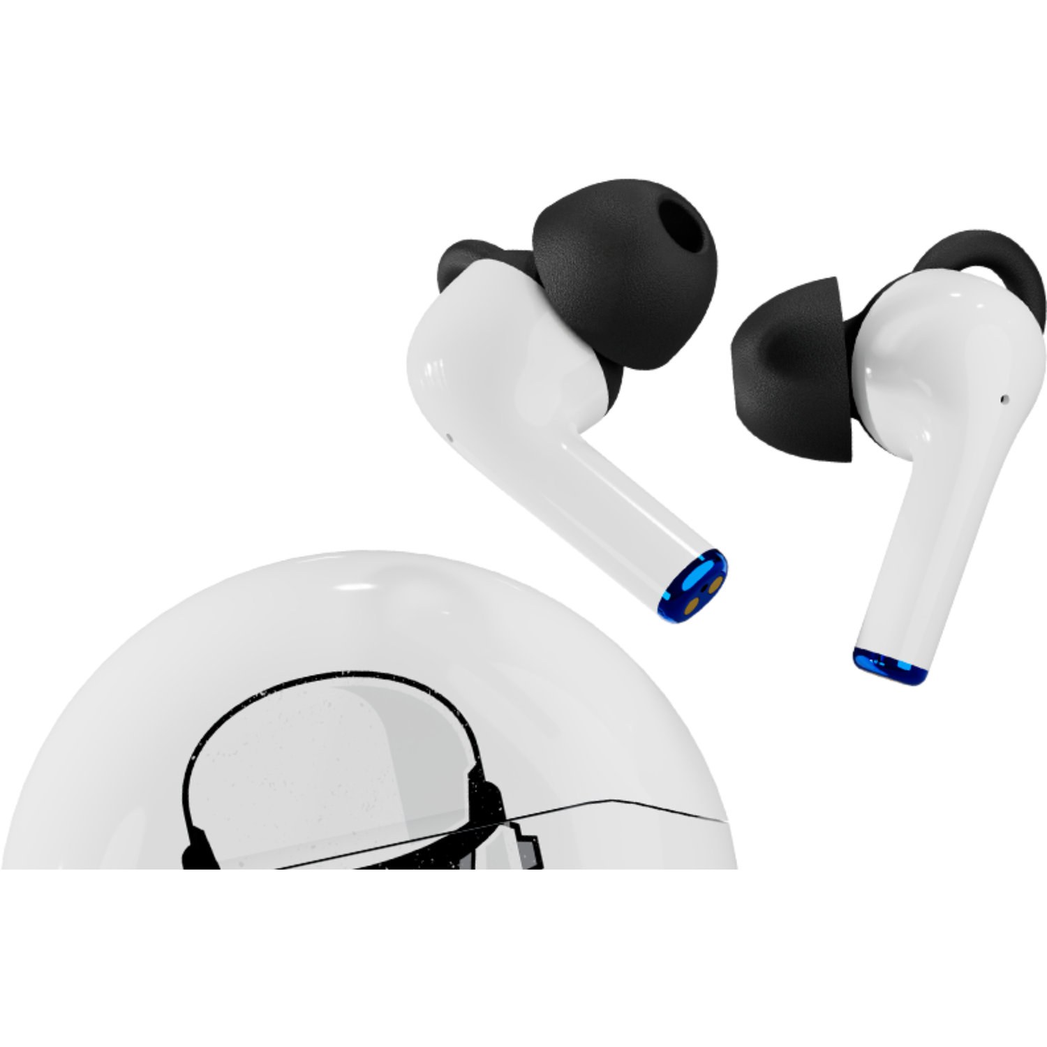 Audífonos Inalámbricos Gaming Stormtrooper ARCUS240 Blanco-4