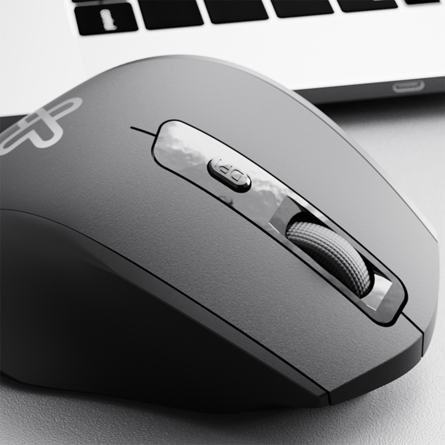Mouse Inalámbrico ErgoLast Ultra-Ergonómico 6 Botones Negro-6