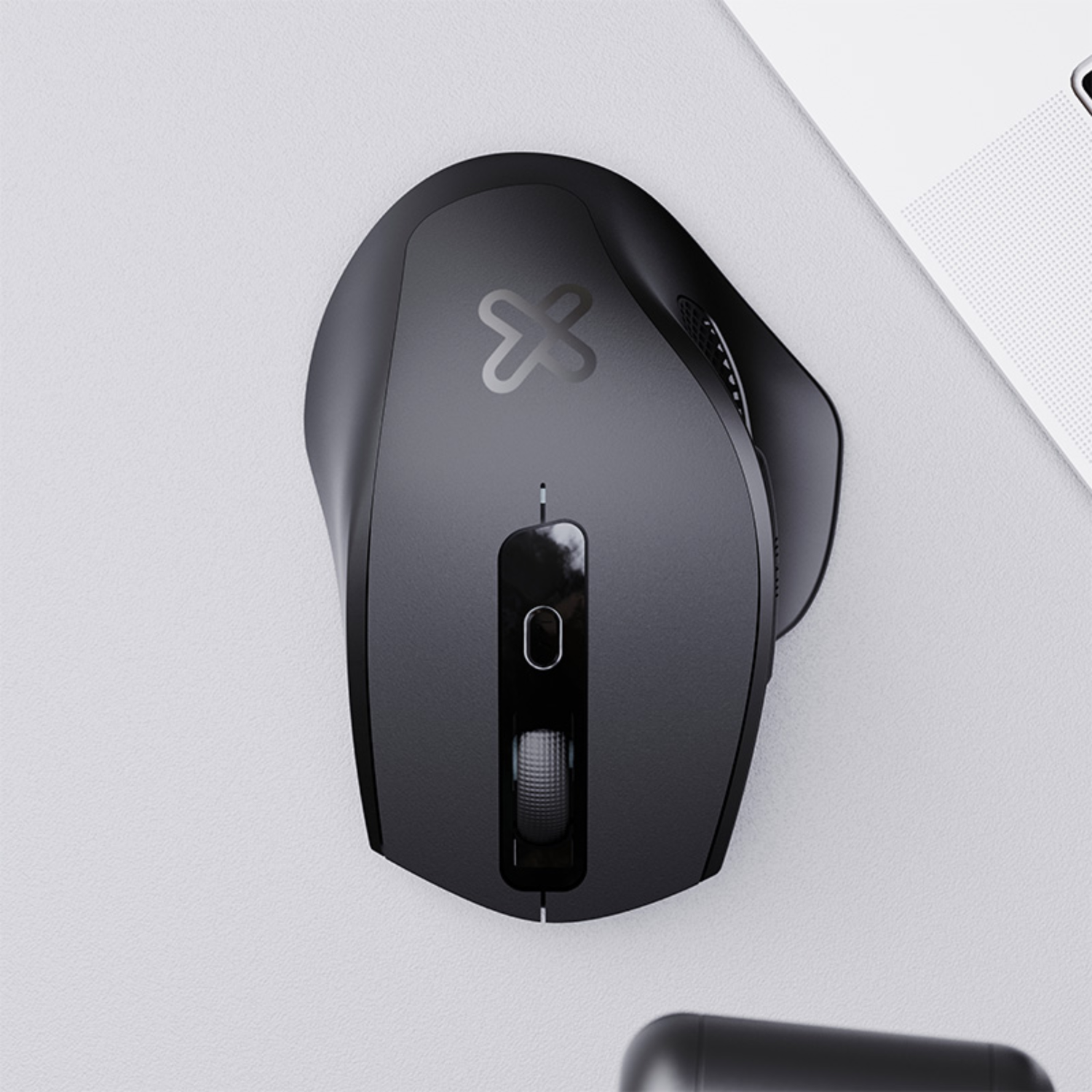 Mouse Inalámbrico ErgoLast Ultra-Ergonómico 6 Botones Negro-7