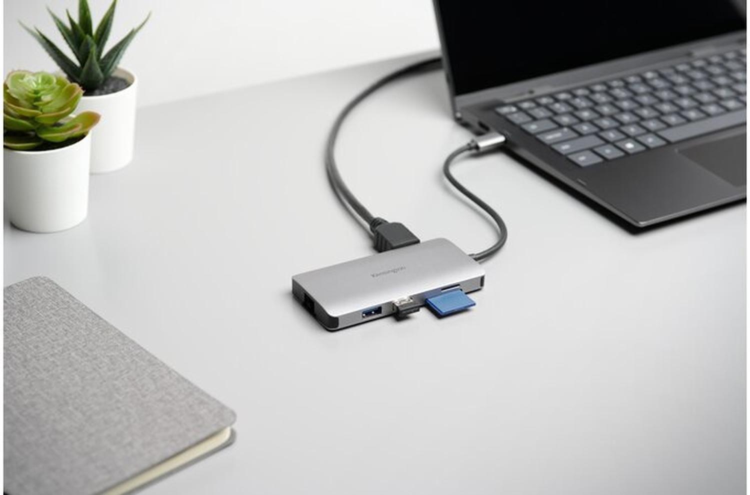 Hub USB-C 8 en 1 UH1400P sin controladores-8
