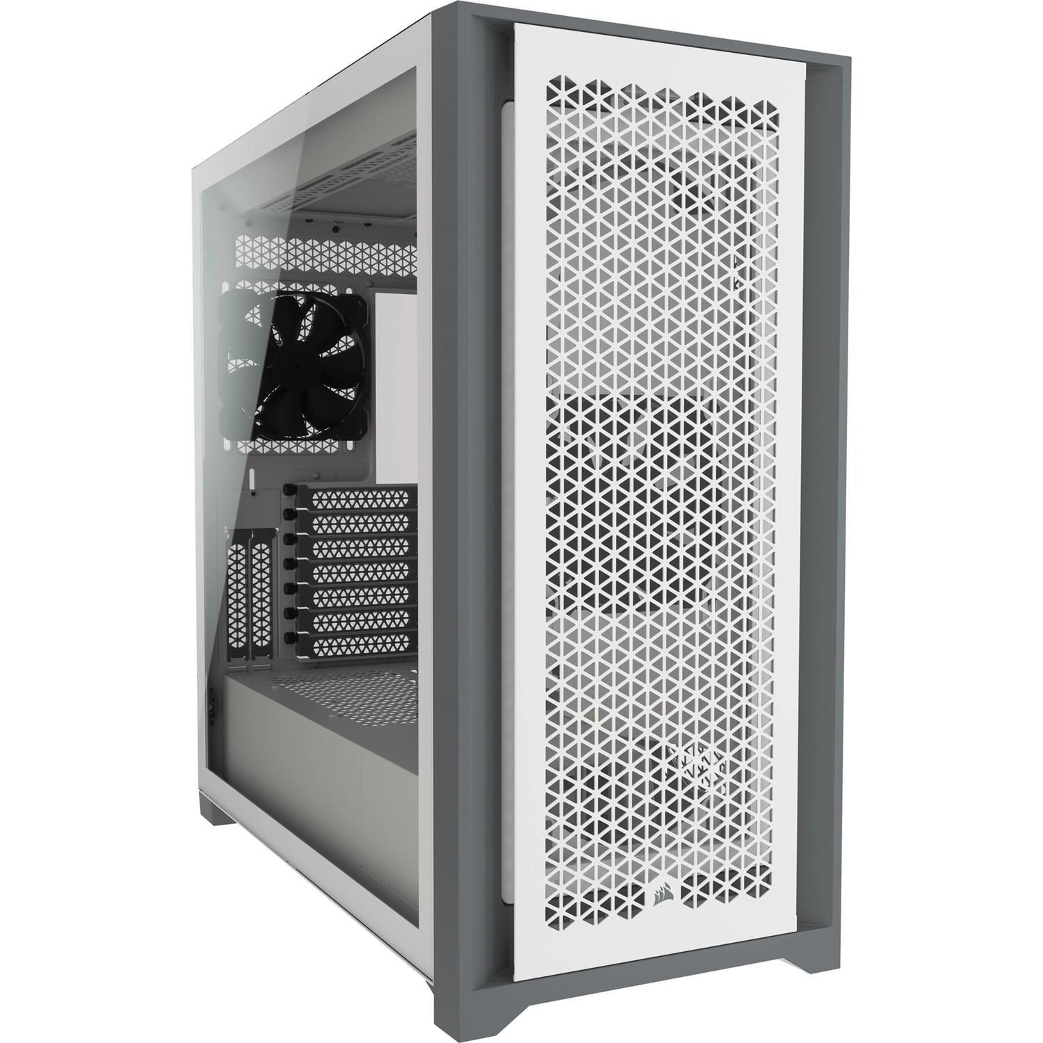 Gabinete Corsair 5000D Airflow Midi Tower Blanco-0