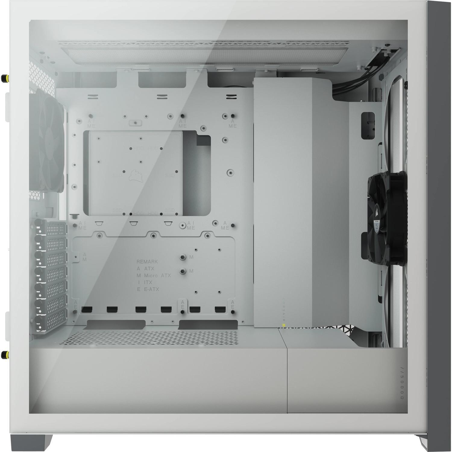 Gabinete Corsair 5000D Airflow Midi Tower Blanco-2