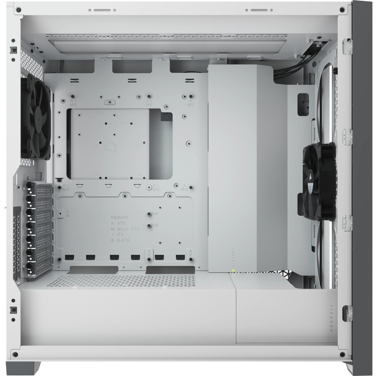 Gabinete Corsair 5000D Airflow Midi Tower Blanco-3