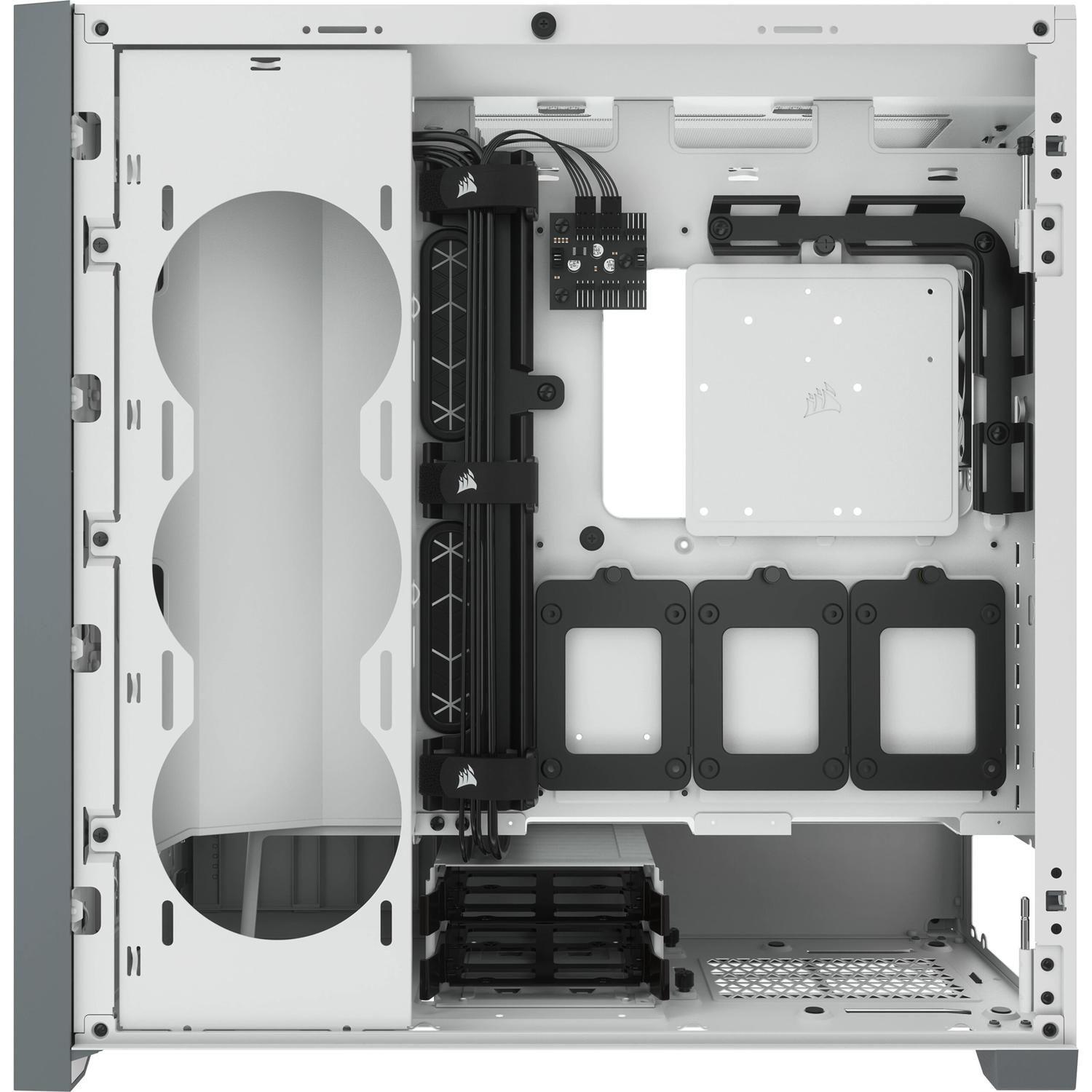 Gabinete Corsair 5000D Airflow Midi Tower Blanco-4
