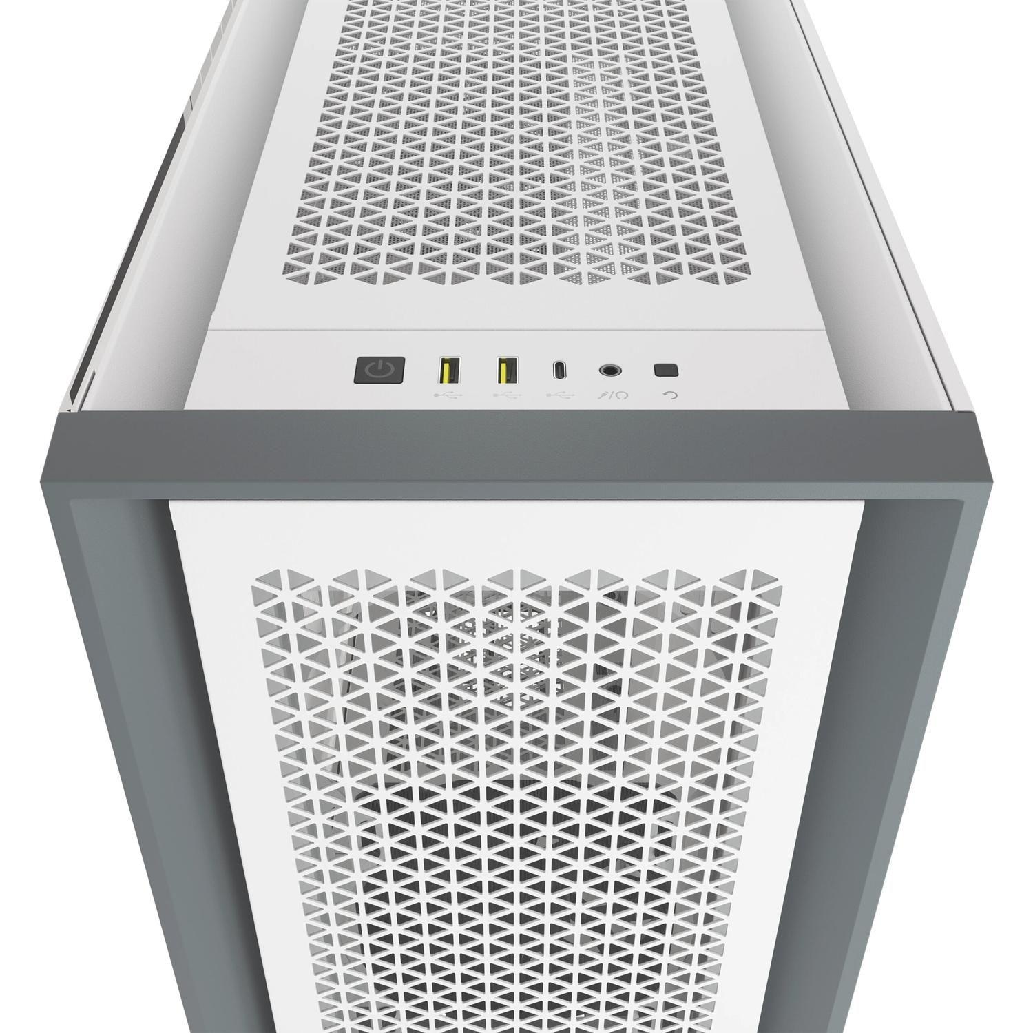 Gabinete Corsair 5000D Airflow Midi Tower Blanco-5