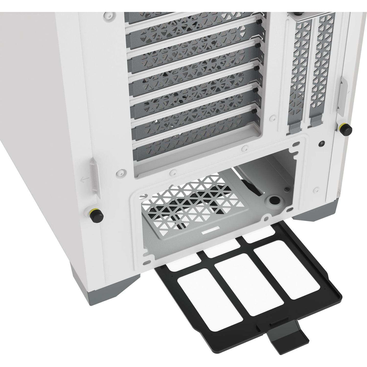 Gabinete Corsair 5000D Airflow Midi Tower Blanco-7