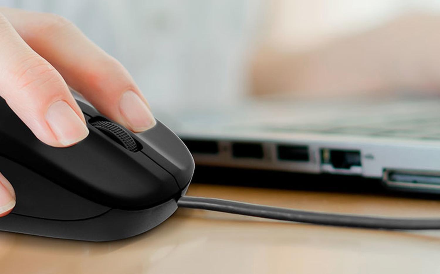 Mouse XTM-205 Ambidiestro USB tipo A Óptico-3