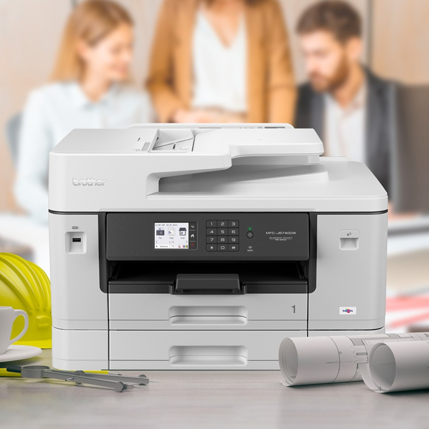 Impresora Multifuncional MFC-J6740DW Color WiFi-5