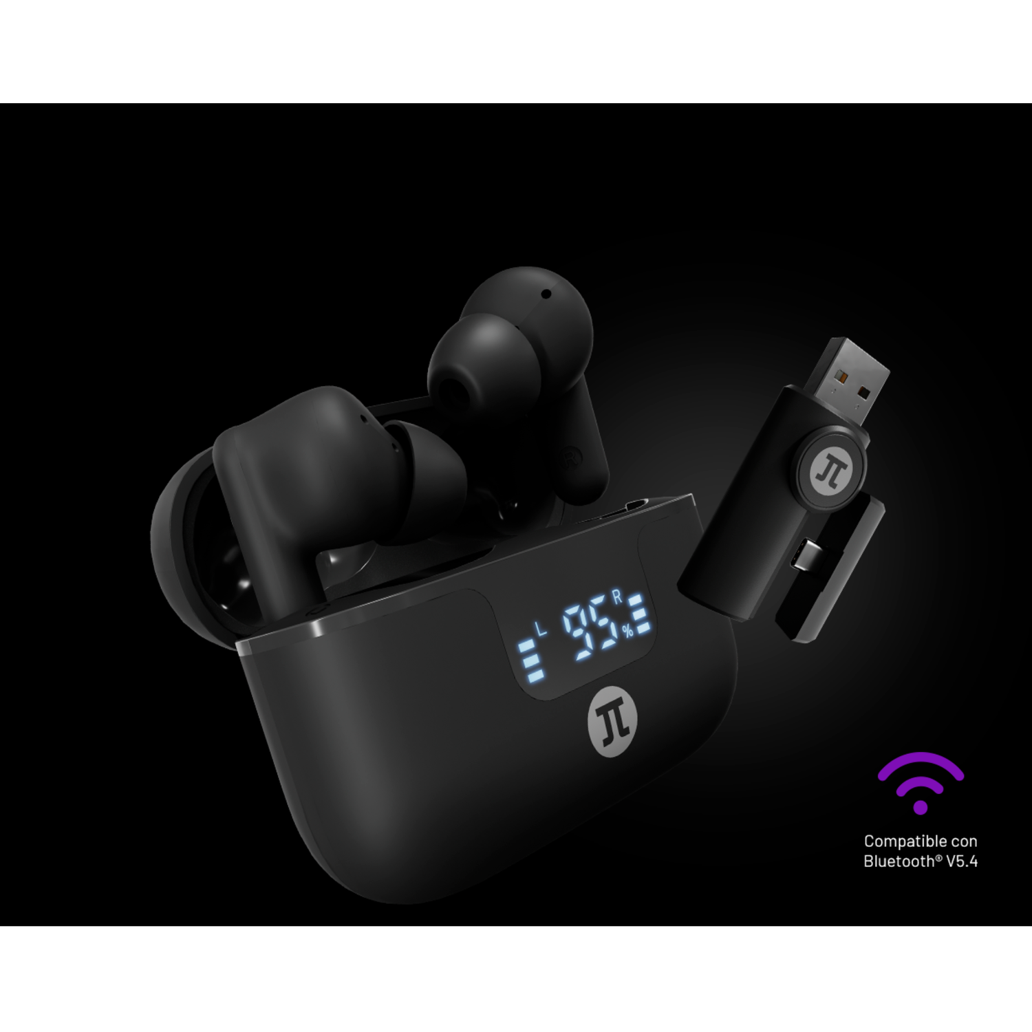 Audífonos Inalámbricos Primus Gaming ARCUS300S Negro-4