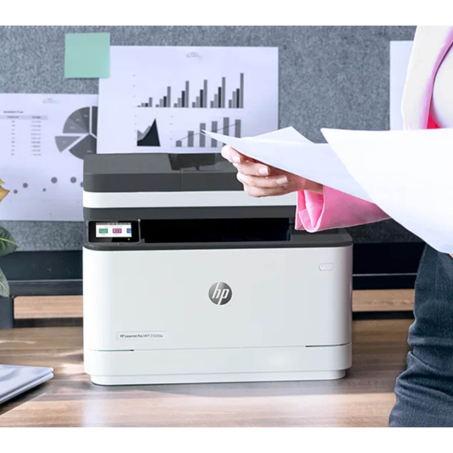 Impresora Multifuncional LaserJet Pro MFP 3103fdw Monocromática WiFi-4