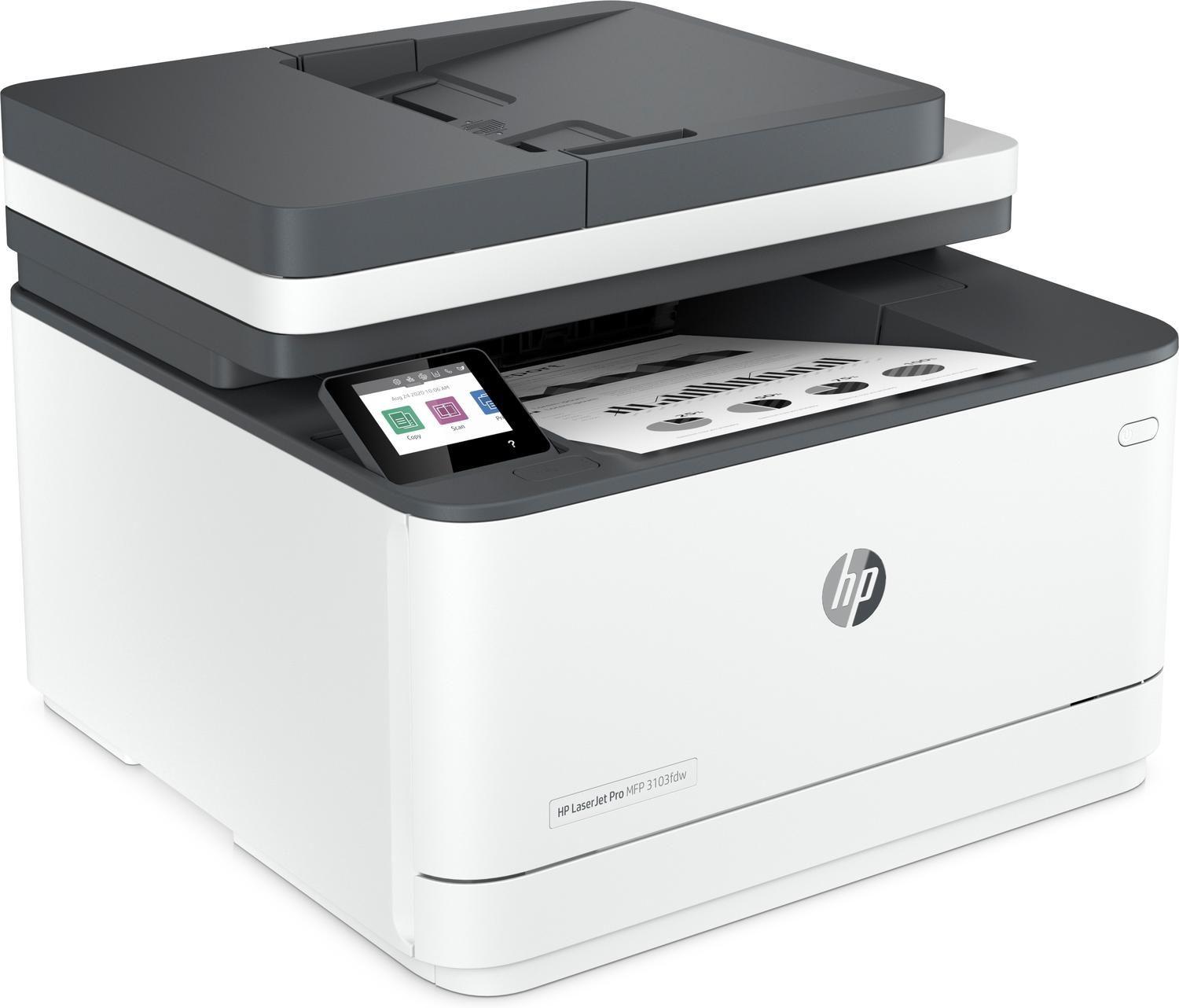 Impresora Multifuncional LaserJet Pro MFP 3103fdw Monocromática WiFi-8
