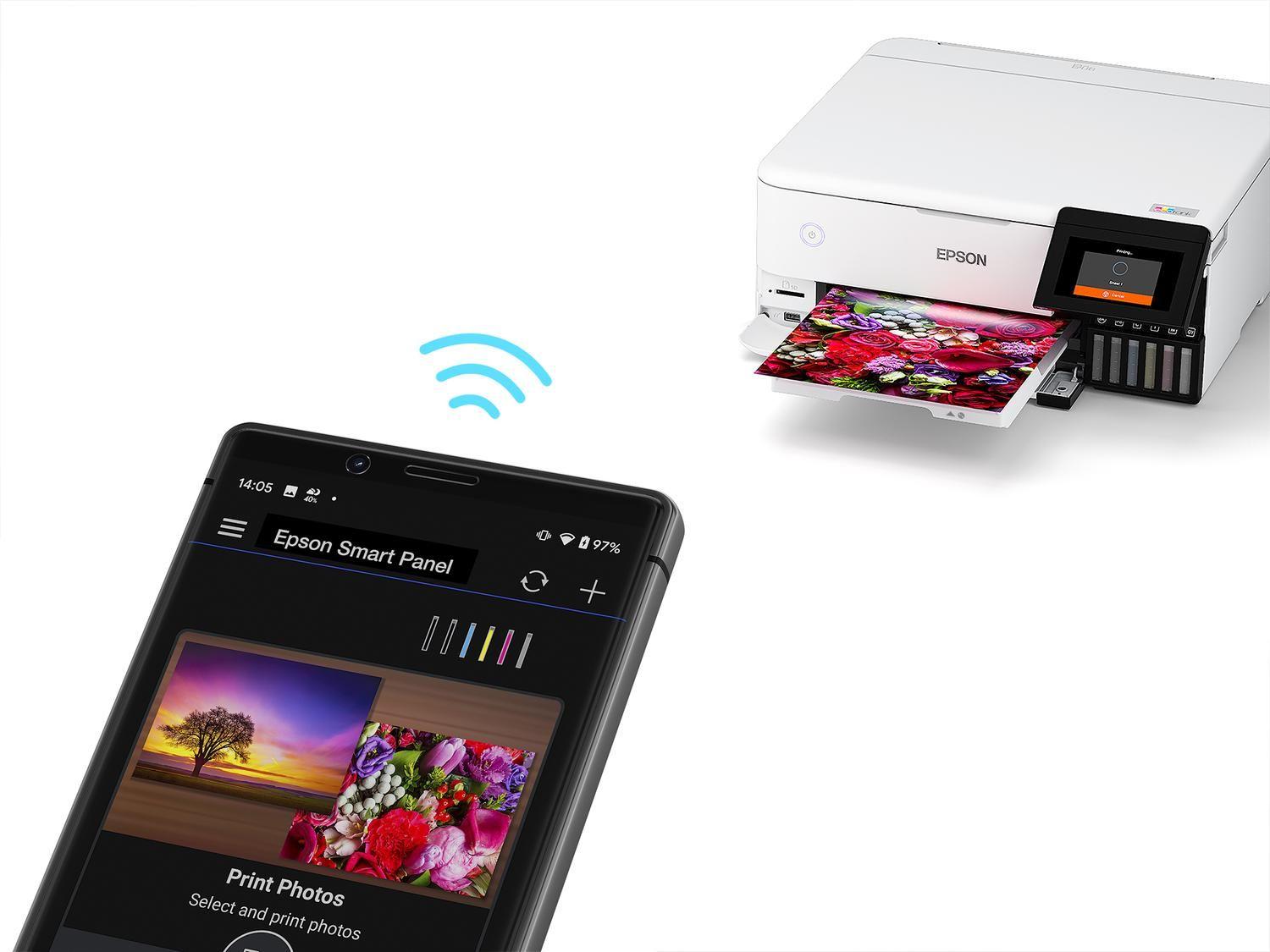 Impresora Fotográfica Multifuncional EcoTank L8160 Wifi-4