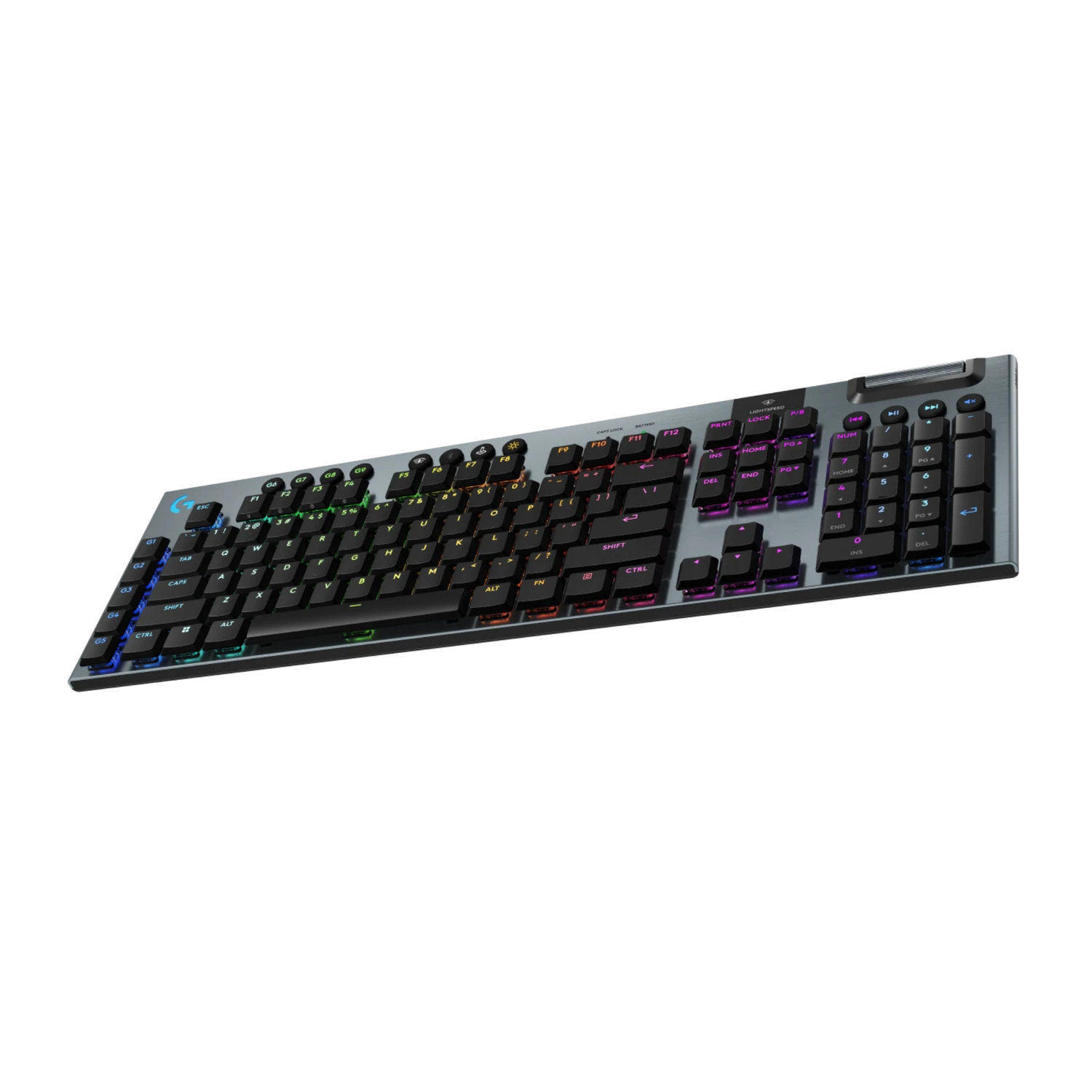 Teclado Gamer Inalámbrico Logitech G915 X Lightspeed Negro-3