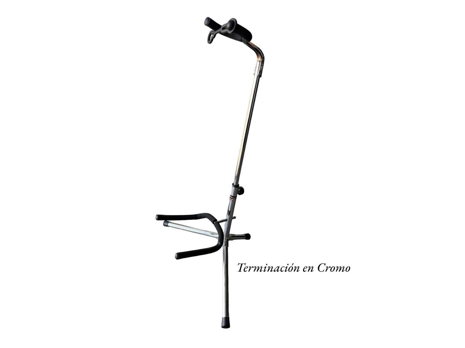 Soporte de Guitarra Hamilton Cromado Antideslizante-7
