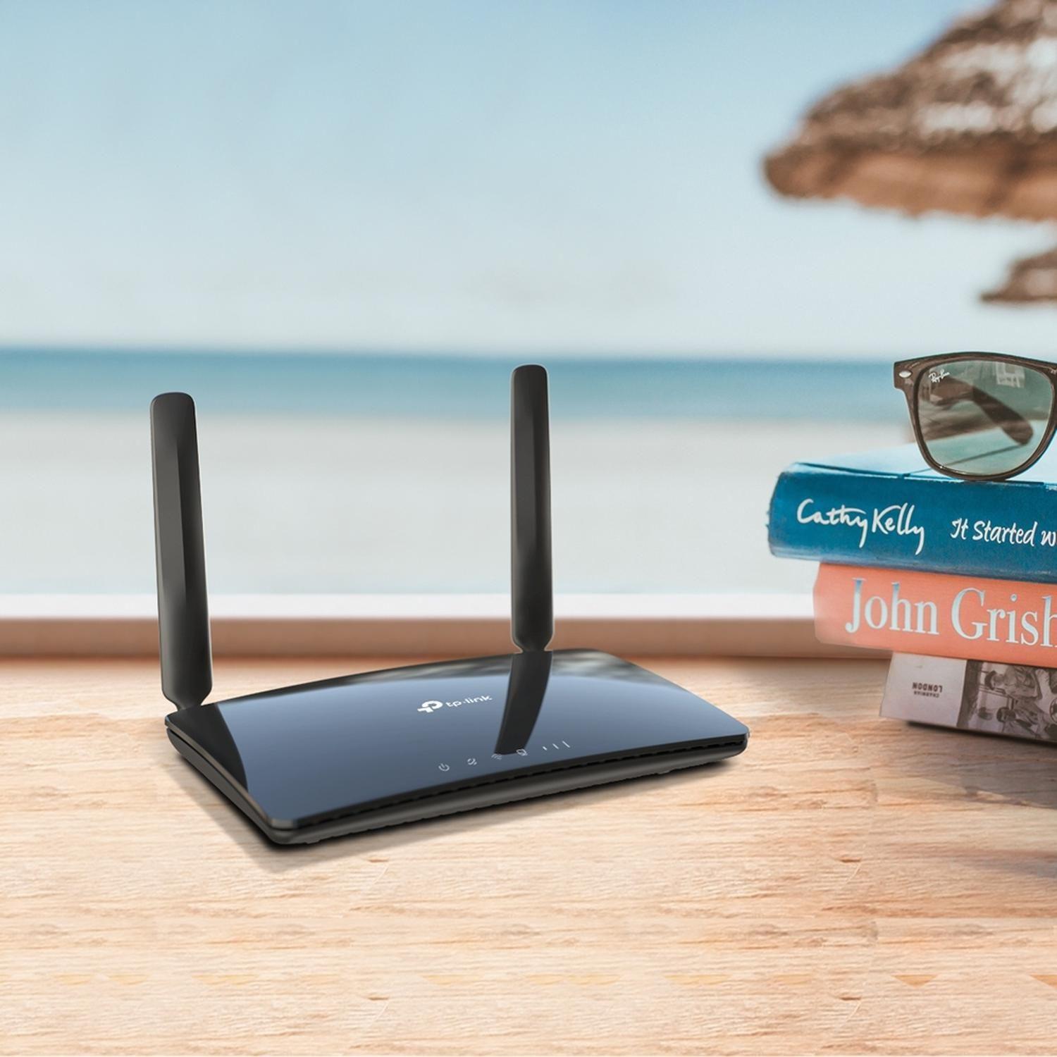 Route Inalámbrico 4G LTE TP-Link Doble Banda Archer MR400-4