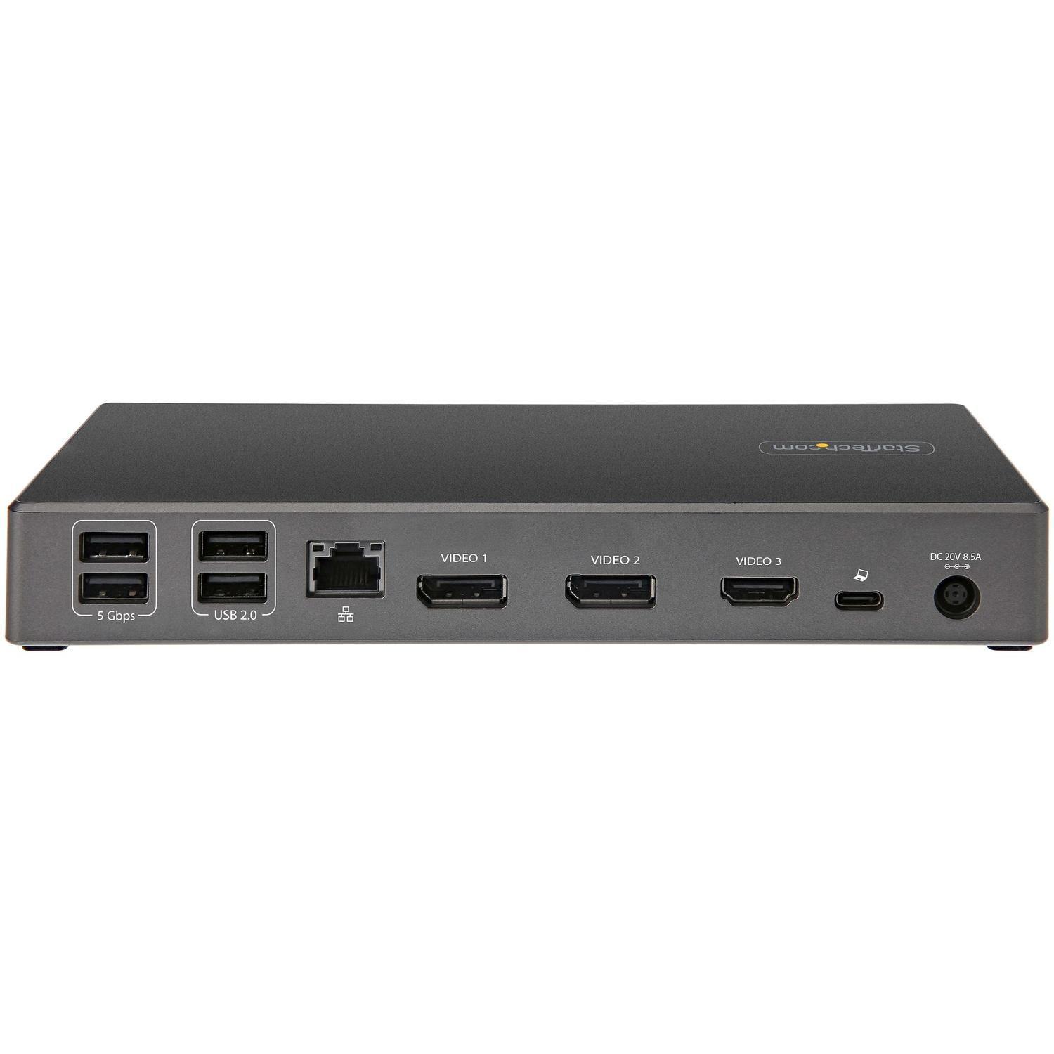 Docking Station StarTech USB Tipo C para 3 Monitores 4K-5
