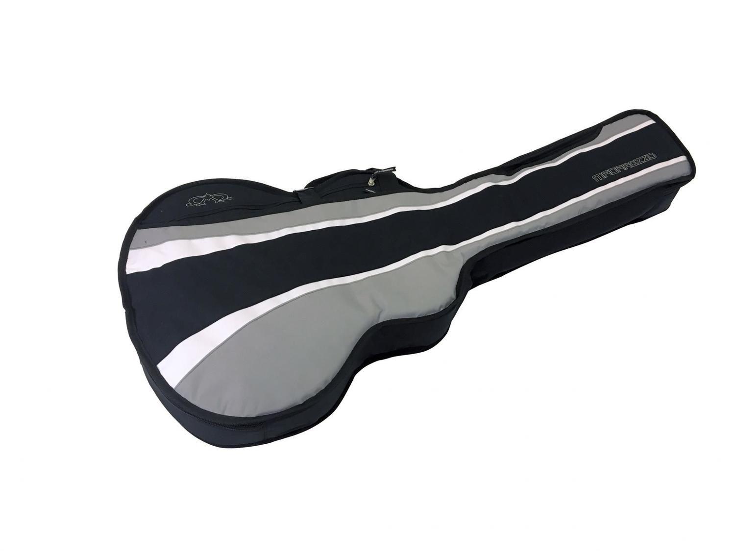 Funda para Guitarra largo 112 c. sup 31 c. inf 43 cm relleno 20mm Black/Grey-0