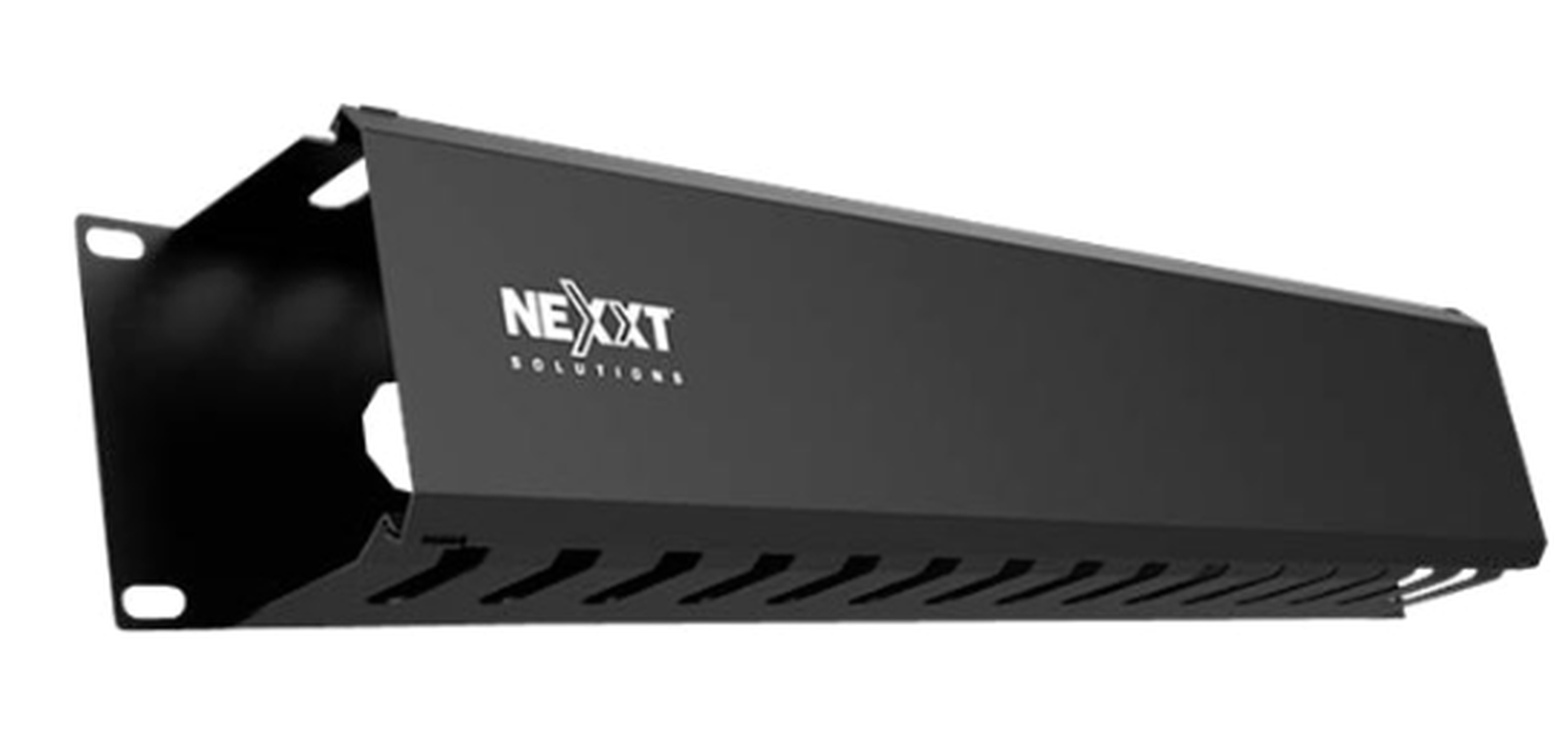 Organizador de Cables Horizontal 19" 1U-3
