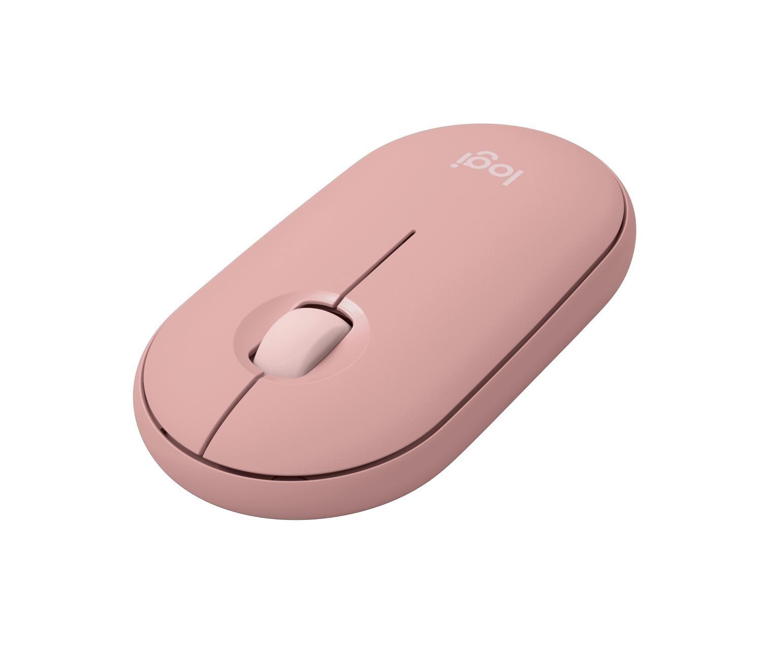 Mouse Bluetooth Pebble Mouse 2 M350s Rosado-3