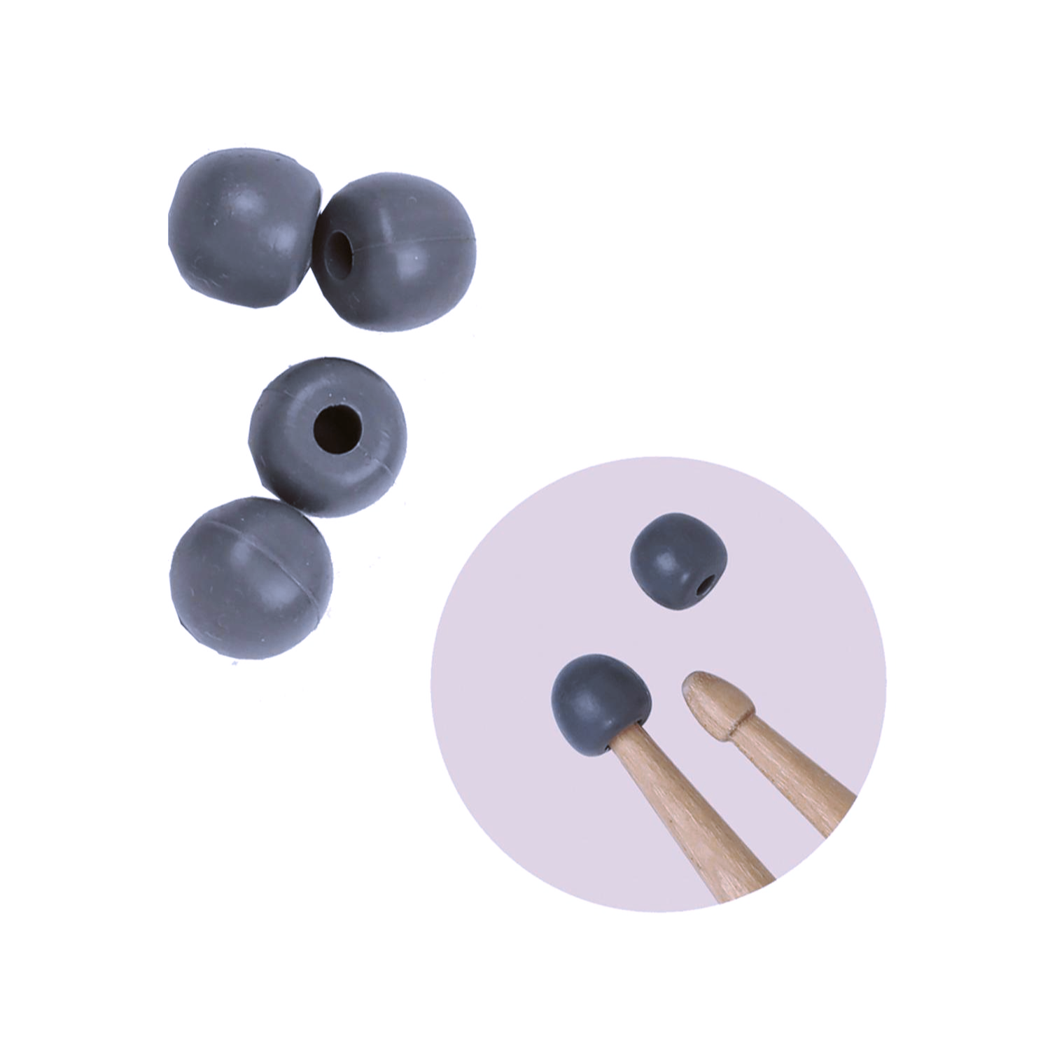 Puntas de practica universales (2 pares por bolsa)-3
