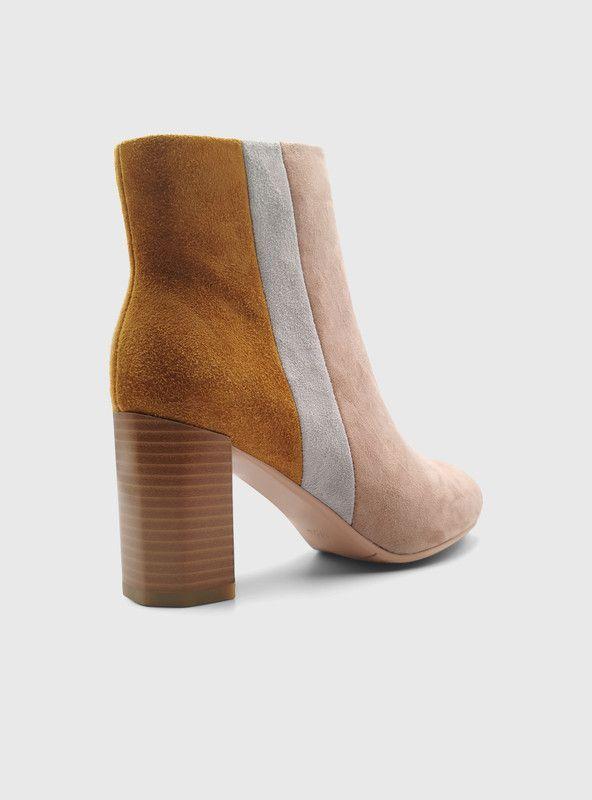 Botín Toffy Co. Samantha Beige Mujer-3