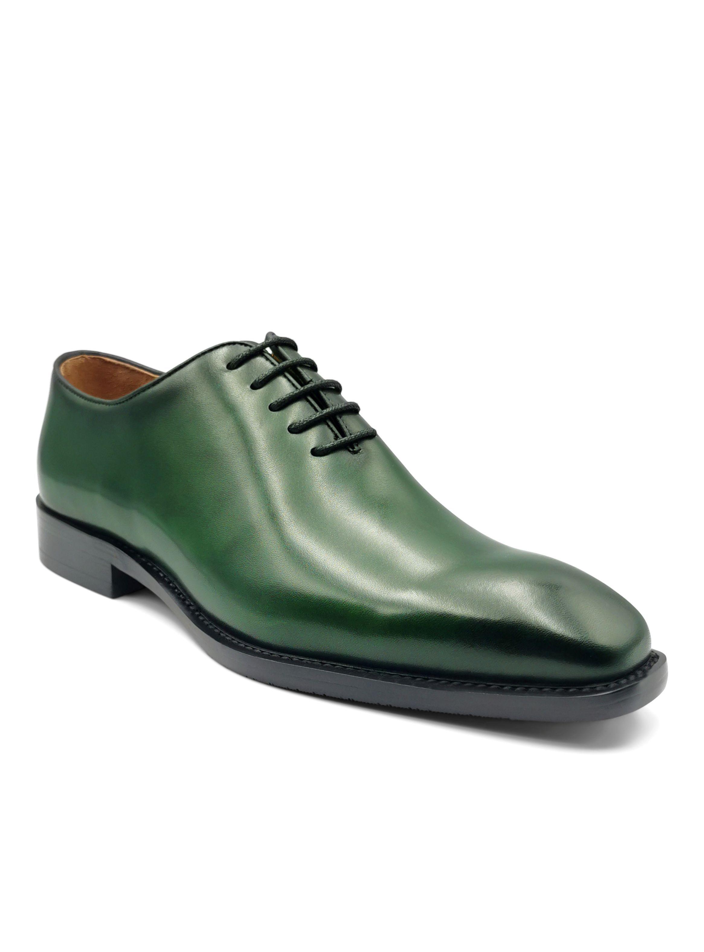 Zapato Hombre Christian Verde Templarios-1