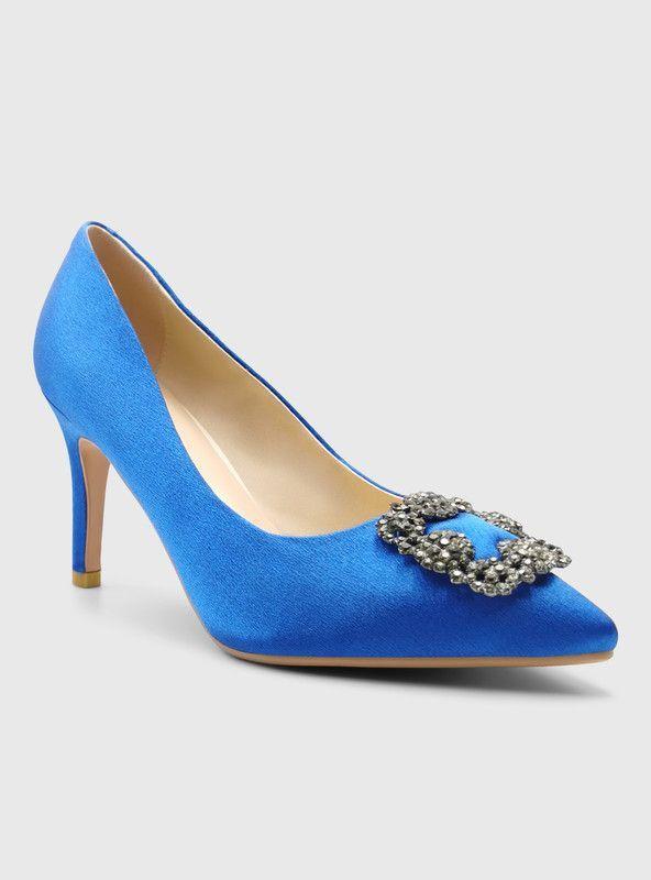 Zapato Toffy Co. Leticia Azul Mujer-1